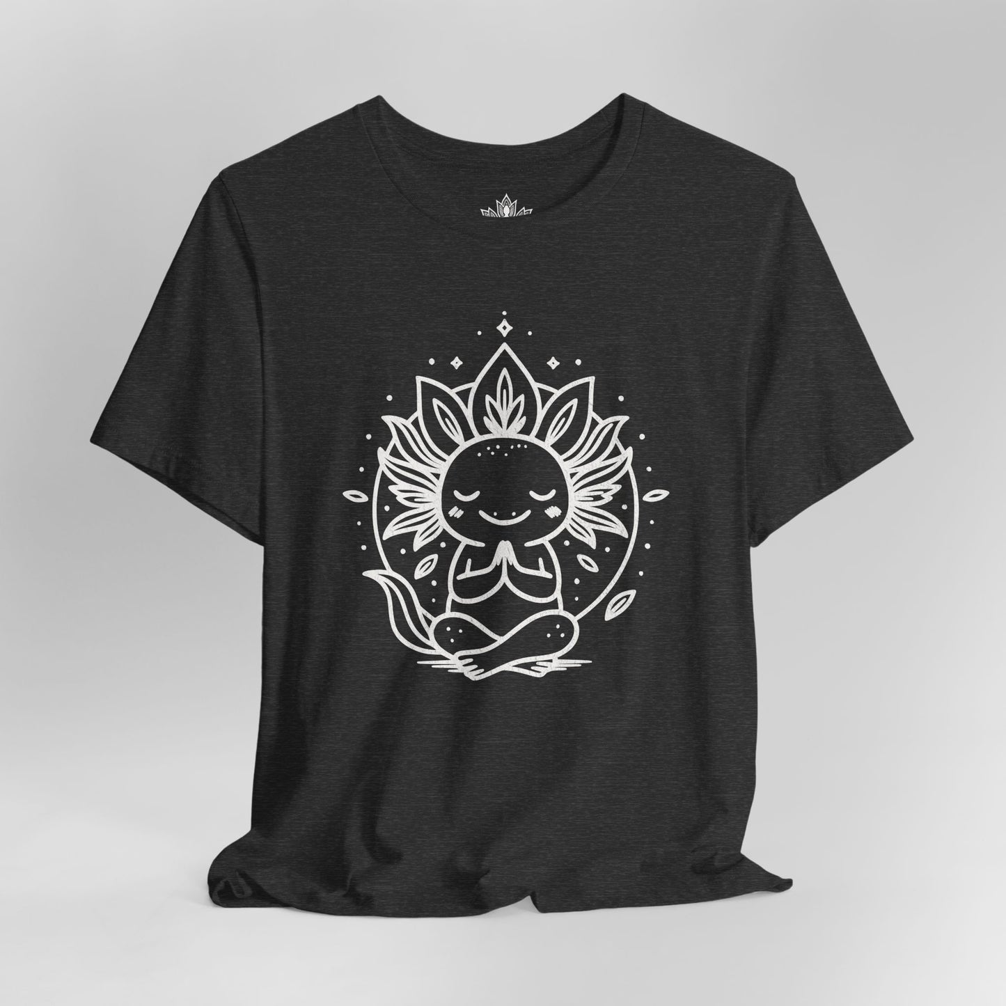 Meditating Axolotl – Yoga Meditation Tee