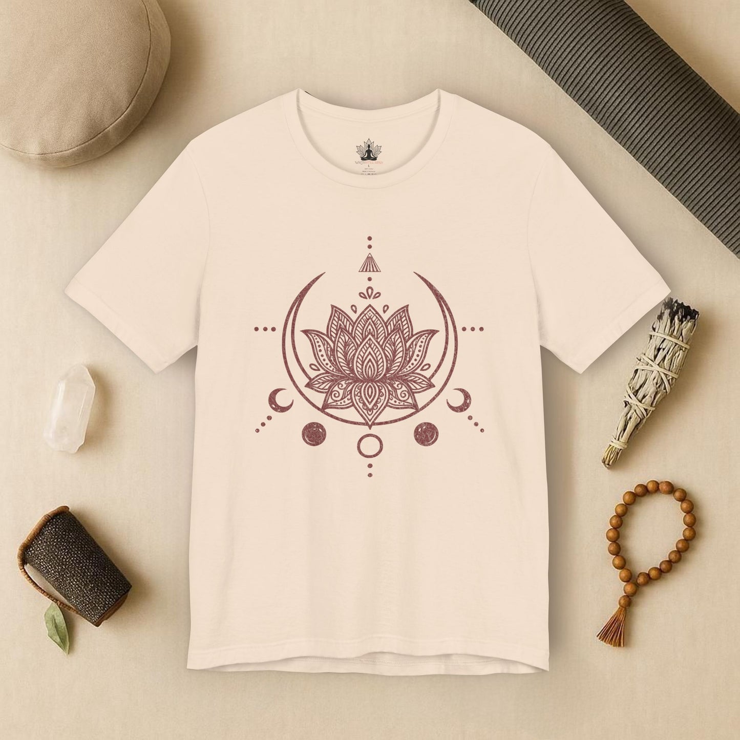 A Lunar Lotus – Celestial Harmony Tee