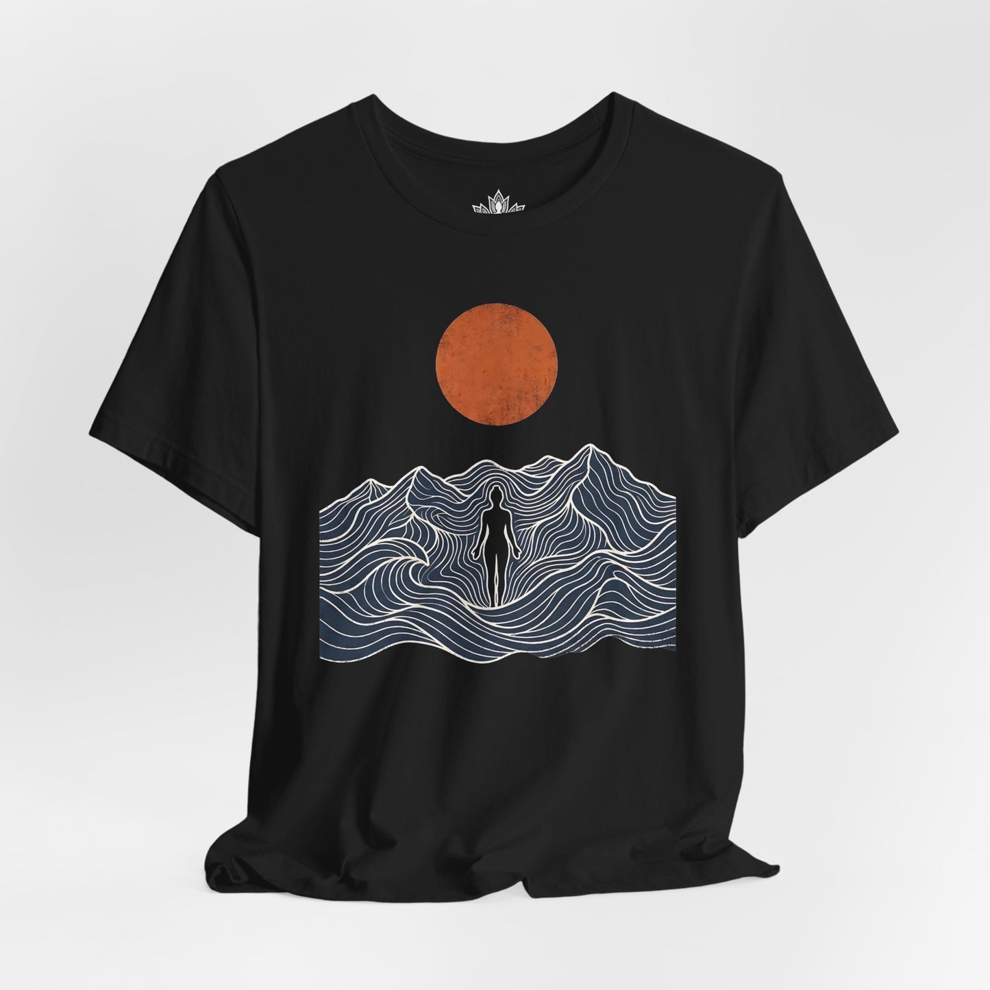 Retro Mountain Pose Tee