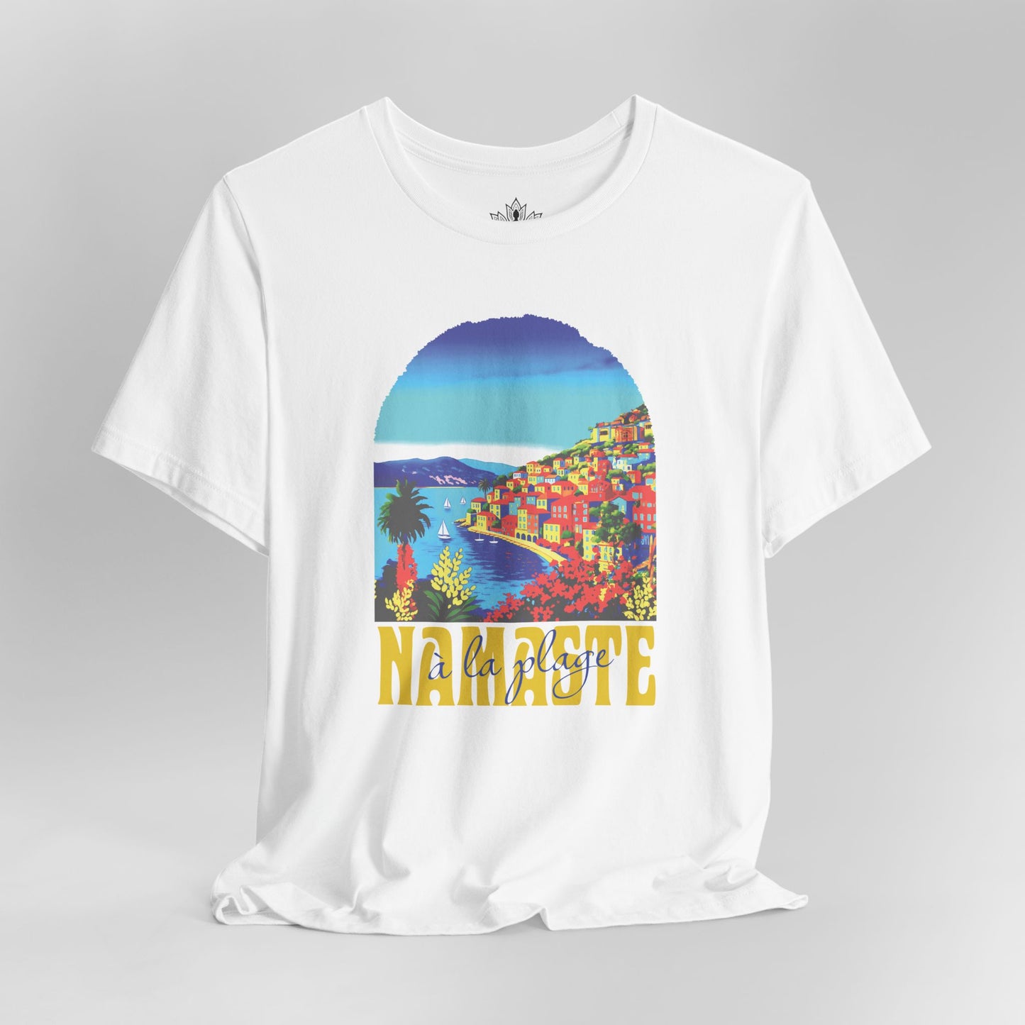 Namaste Riviera Sunset – Summer 25 Edition Tee