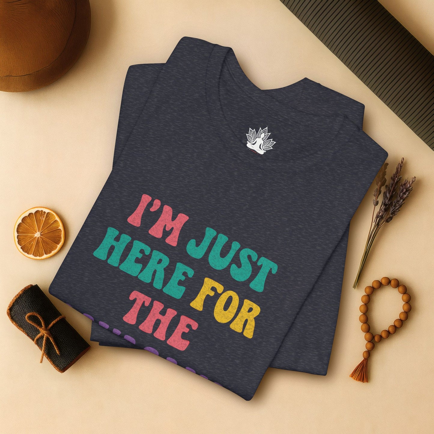 Savasana Only – Funny Yoga Tee