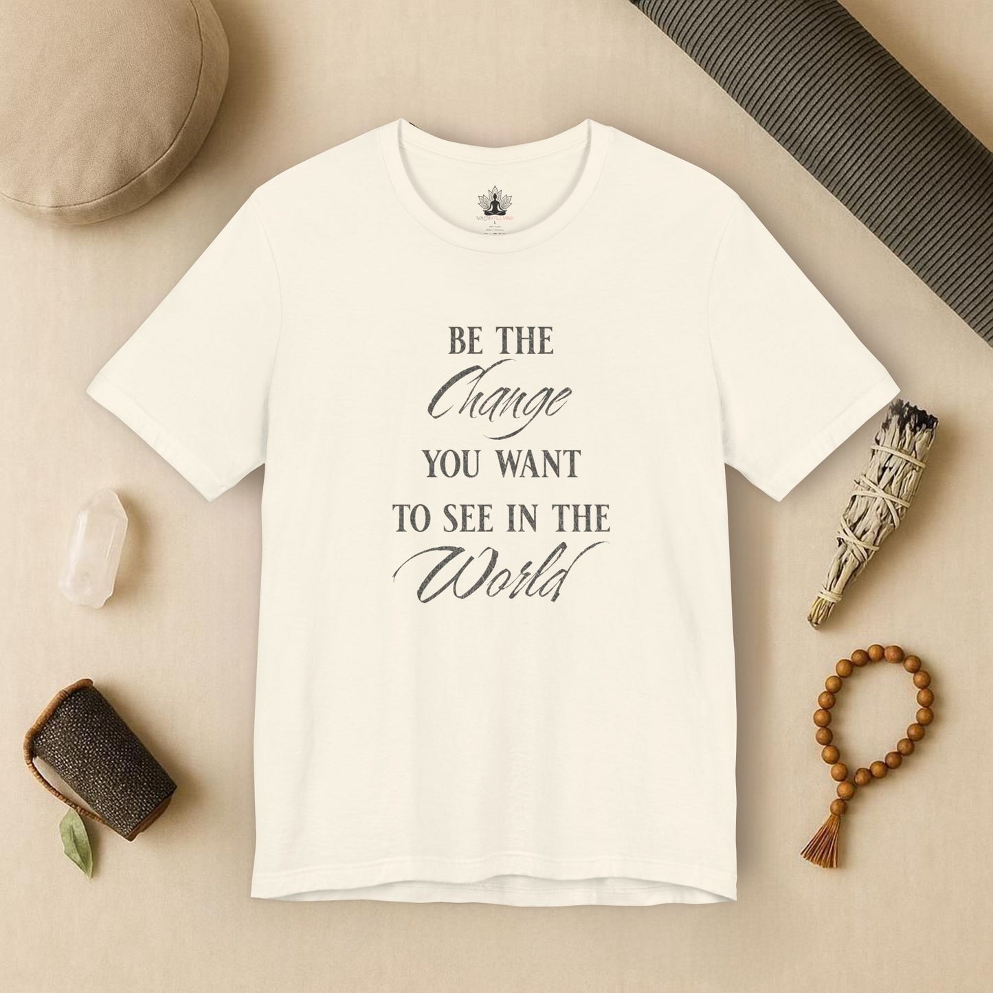 Be the Change – Mindful Living Tee