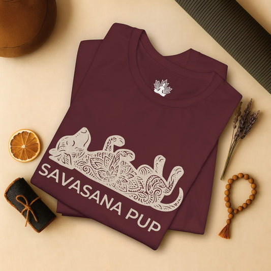Chill Mandala Dog - Savasana Pup Tee