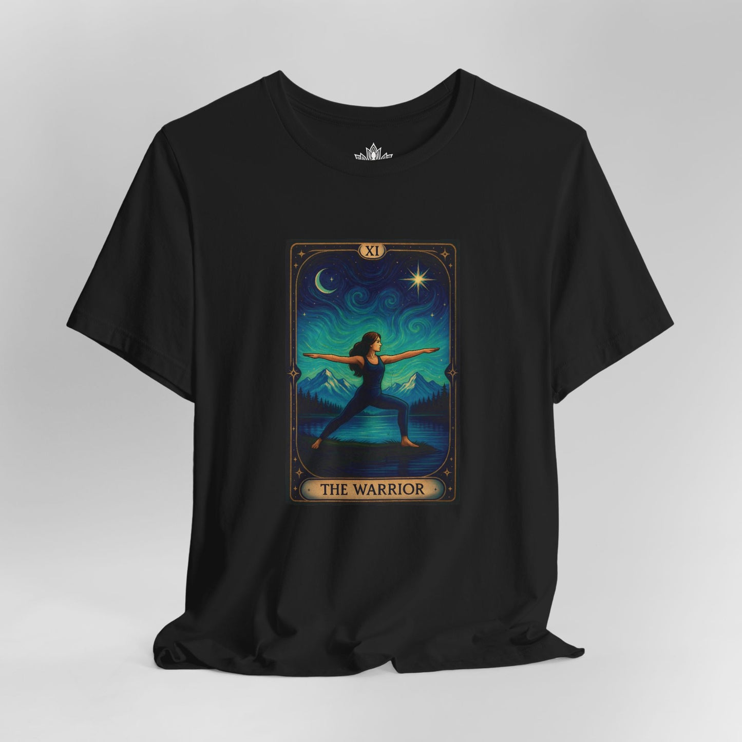 Rocky Mountains Warrior – Tarot Card Yoga Tee