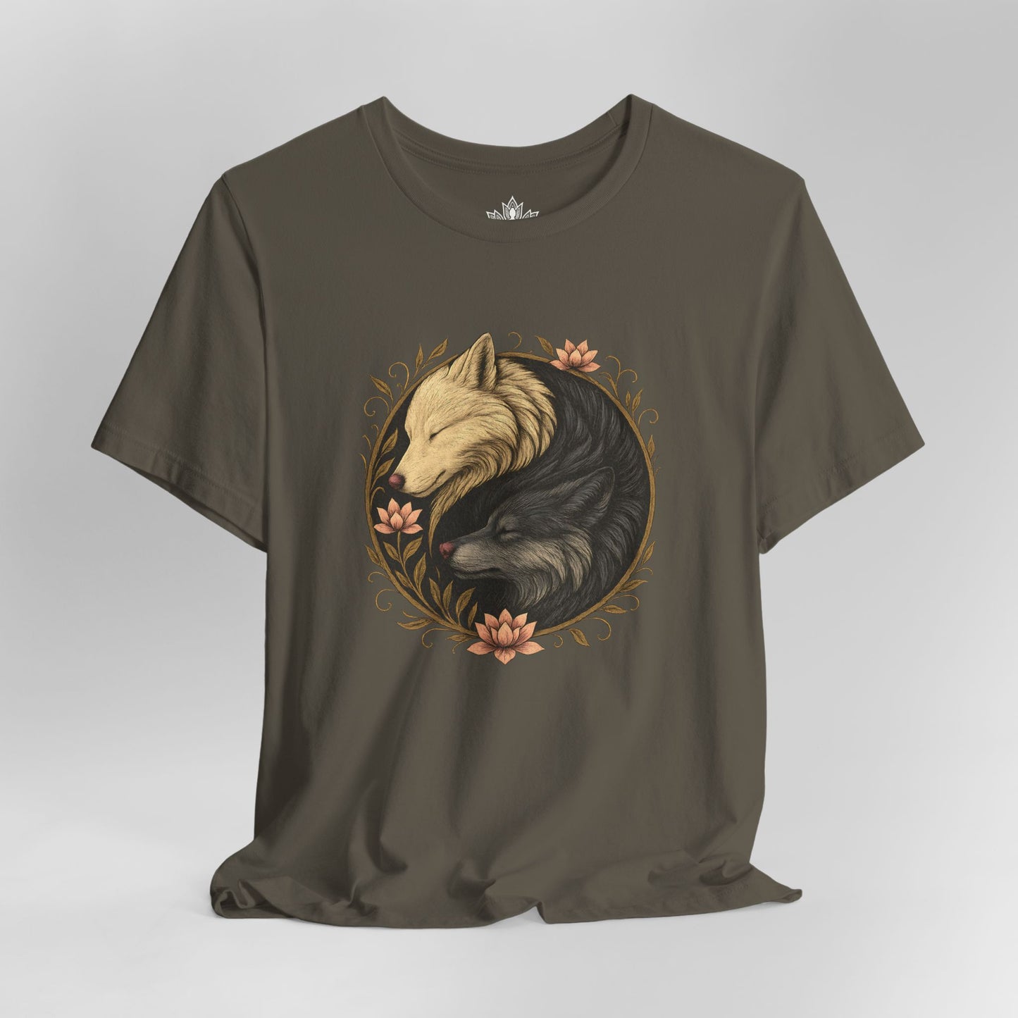 Yin Yang Wolves - Spiritual Balance Tee