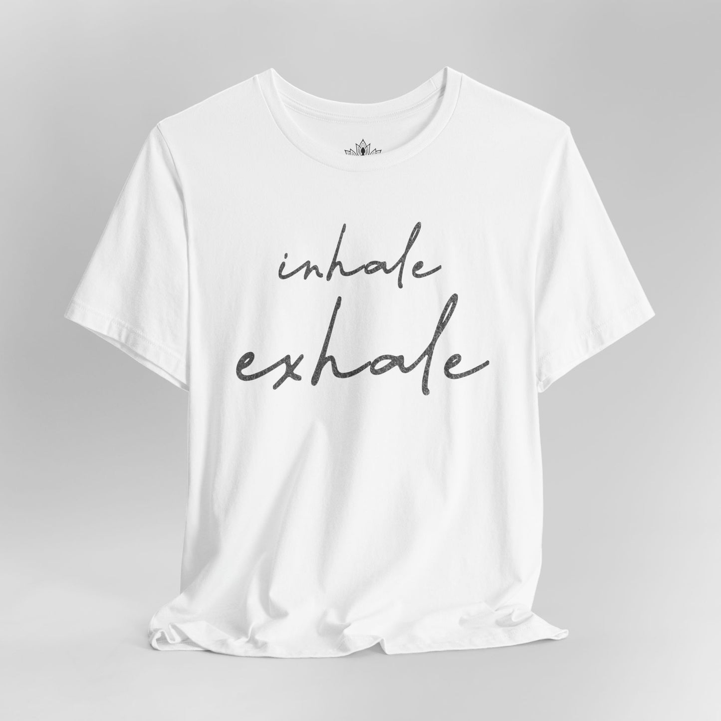 Inhale Exhale Luxe – Minimalist Mindfulness Tee