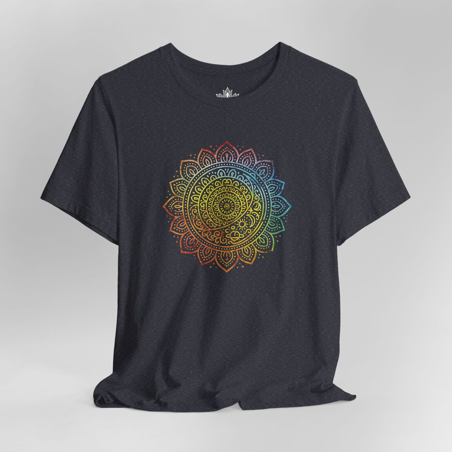 Pride Mandala – Rainbow Balance Tee