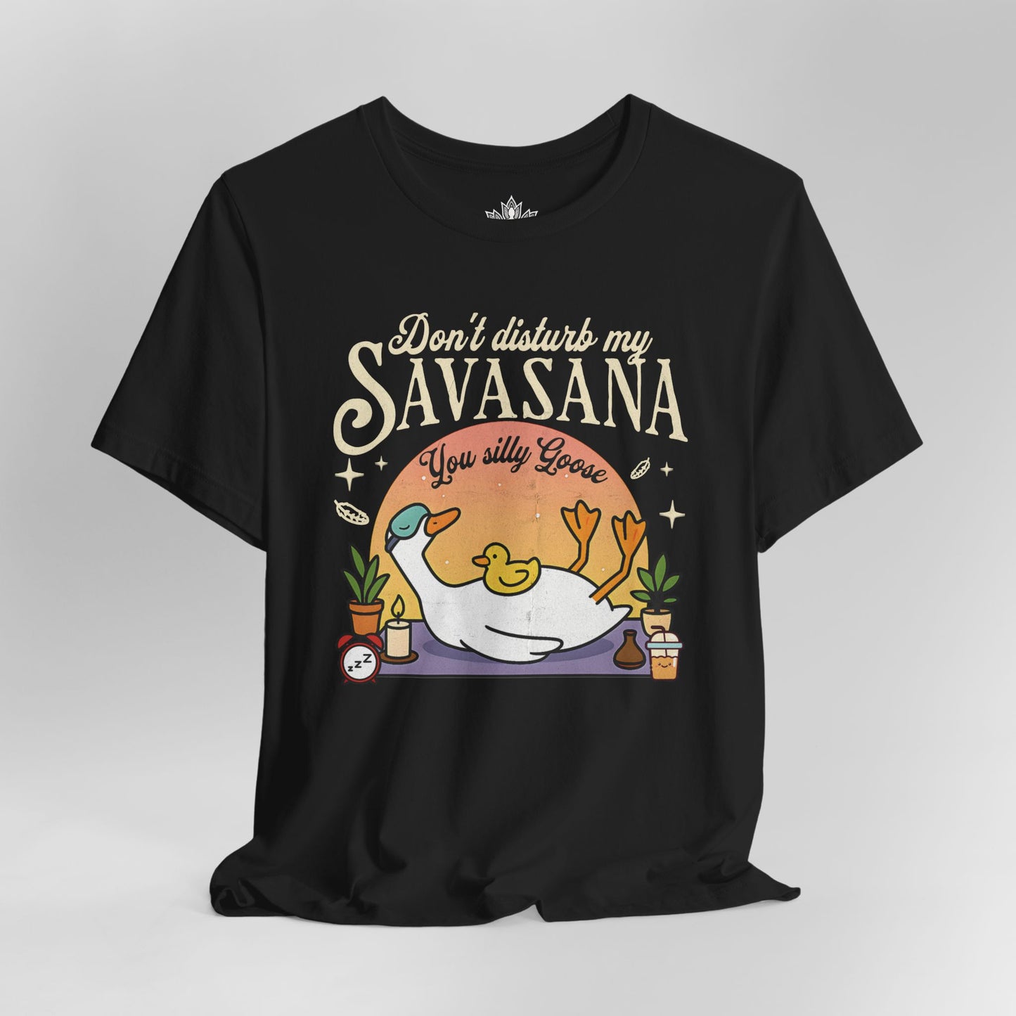 Silly Goose Savasana – Funny Yoga Tee
