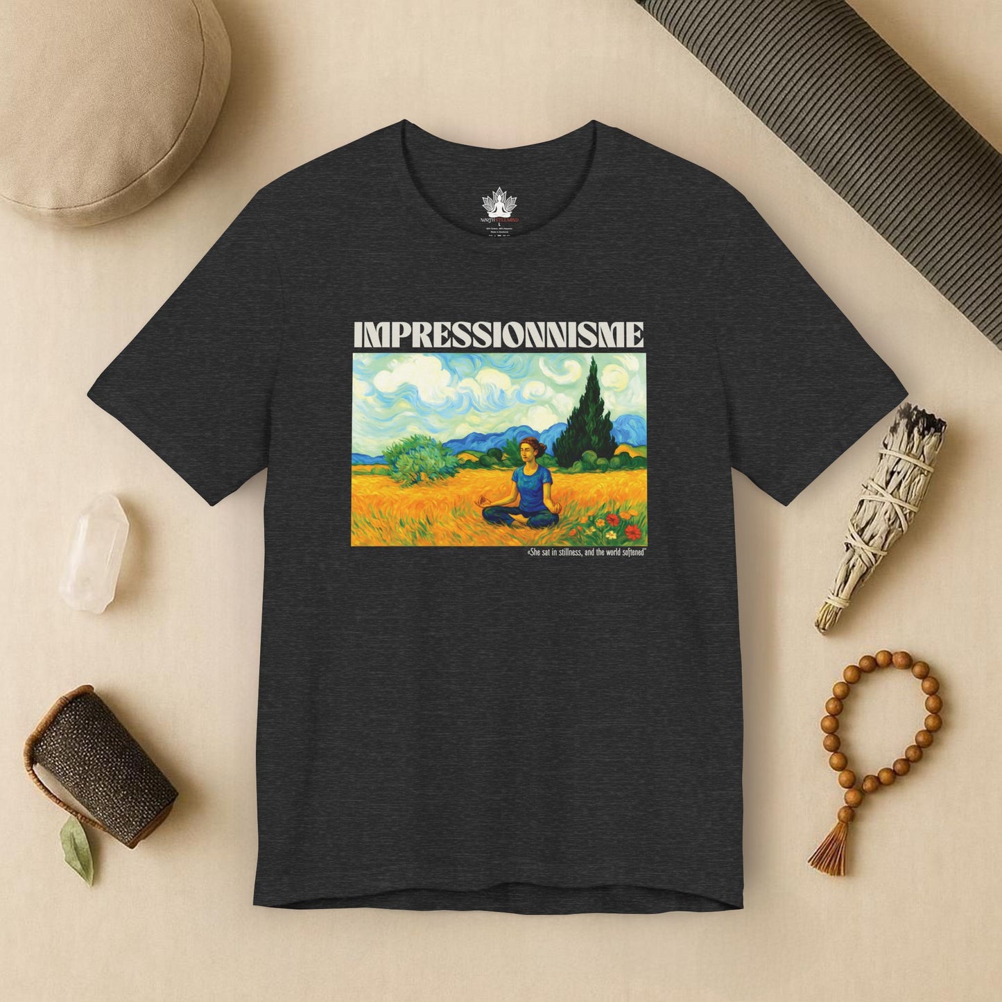 Meditative Stillness – Van Gogh Inspired Tee