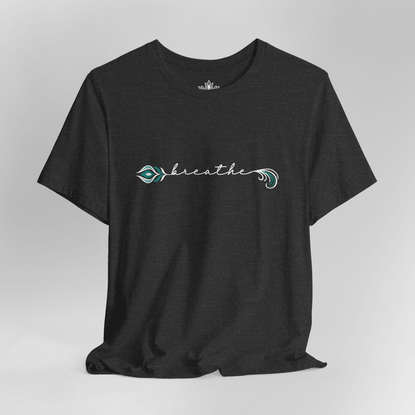 Breathe Feather Flow - Mindful Calm Tee