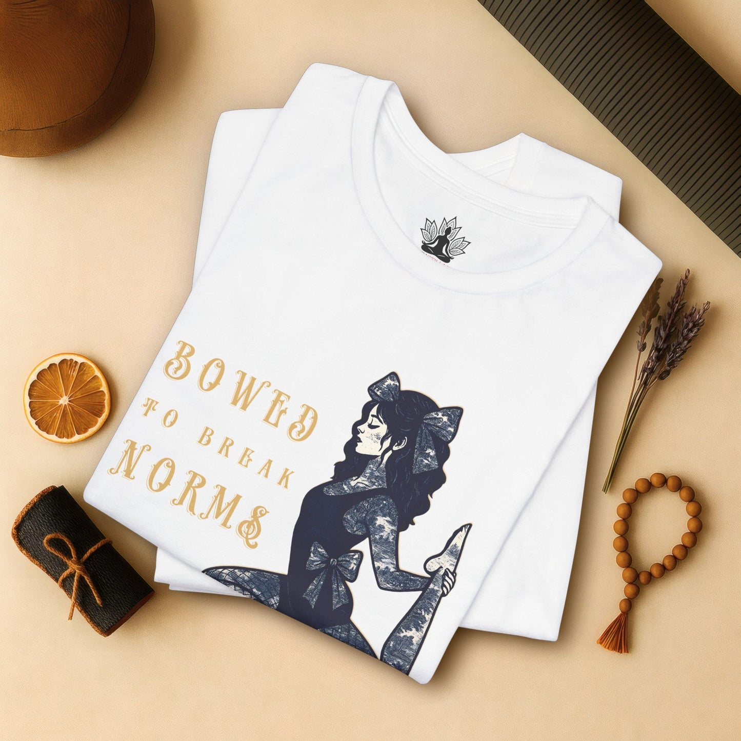 Bowed to Break Norms – Dark Coquette Tee
