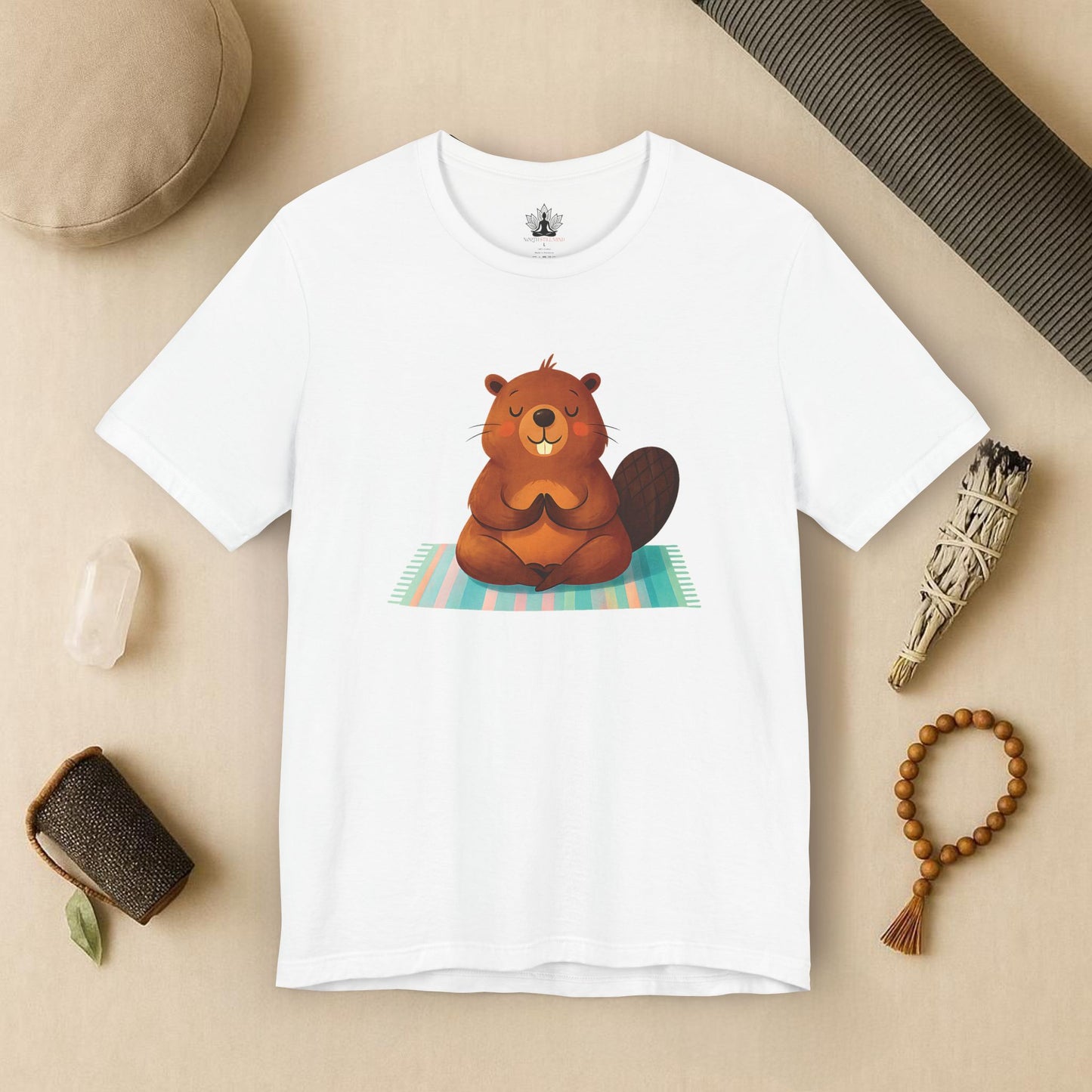 Namaste Beaver – Cute Yoga Tee