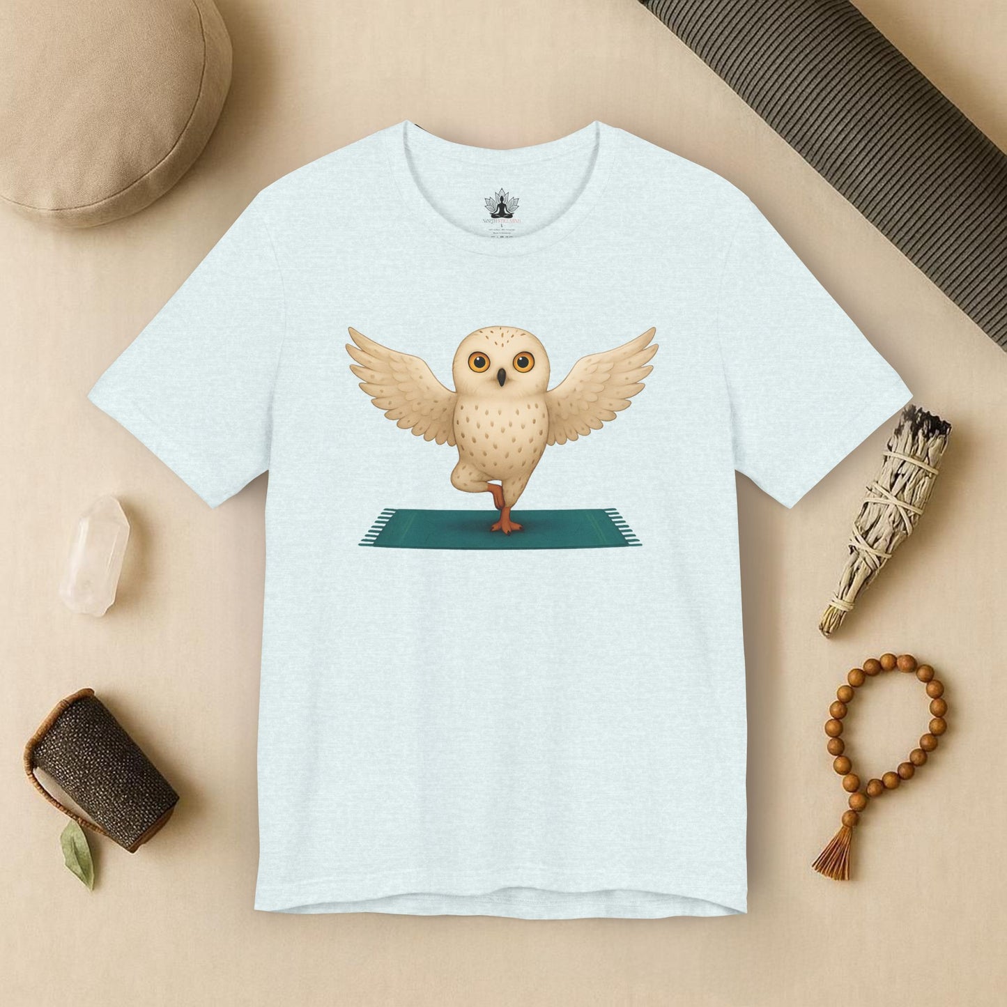 Snowy Owl - Tree Pose Tee