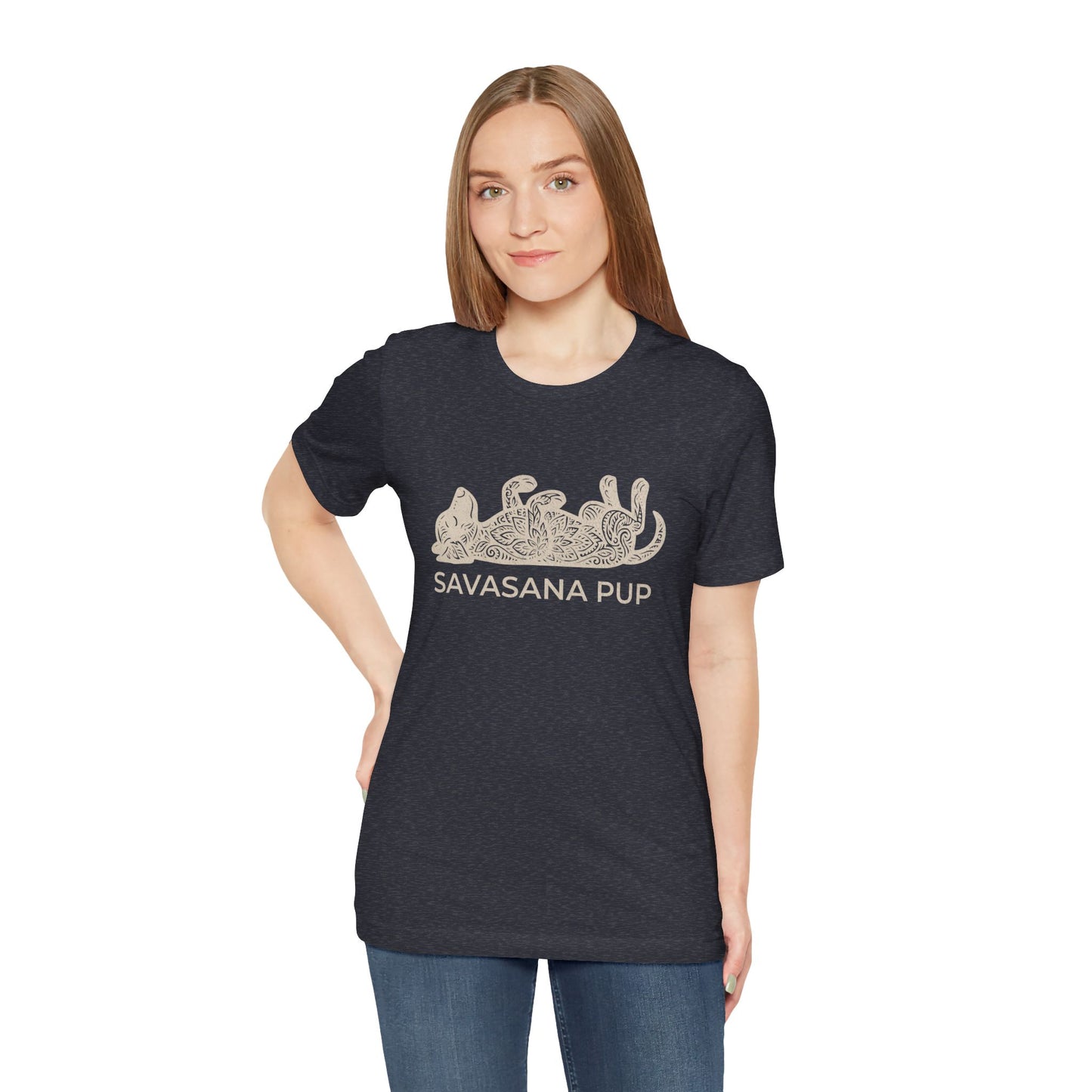 Chill Mandala Dog - Savasana Pup Tee