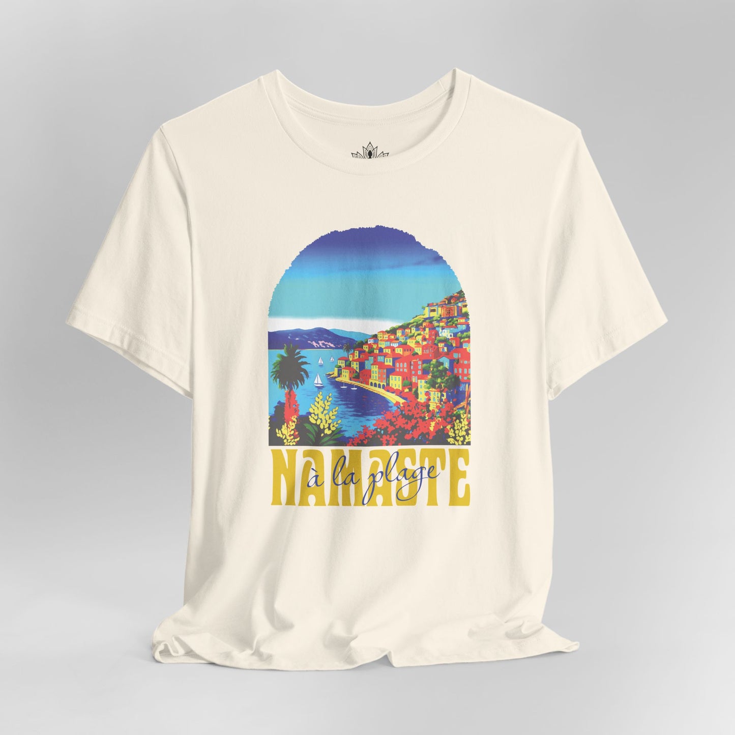 Namaste Riviera Sunset – Summer 25 Edition Tee