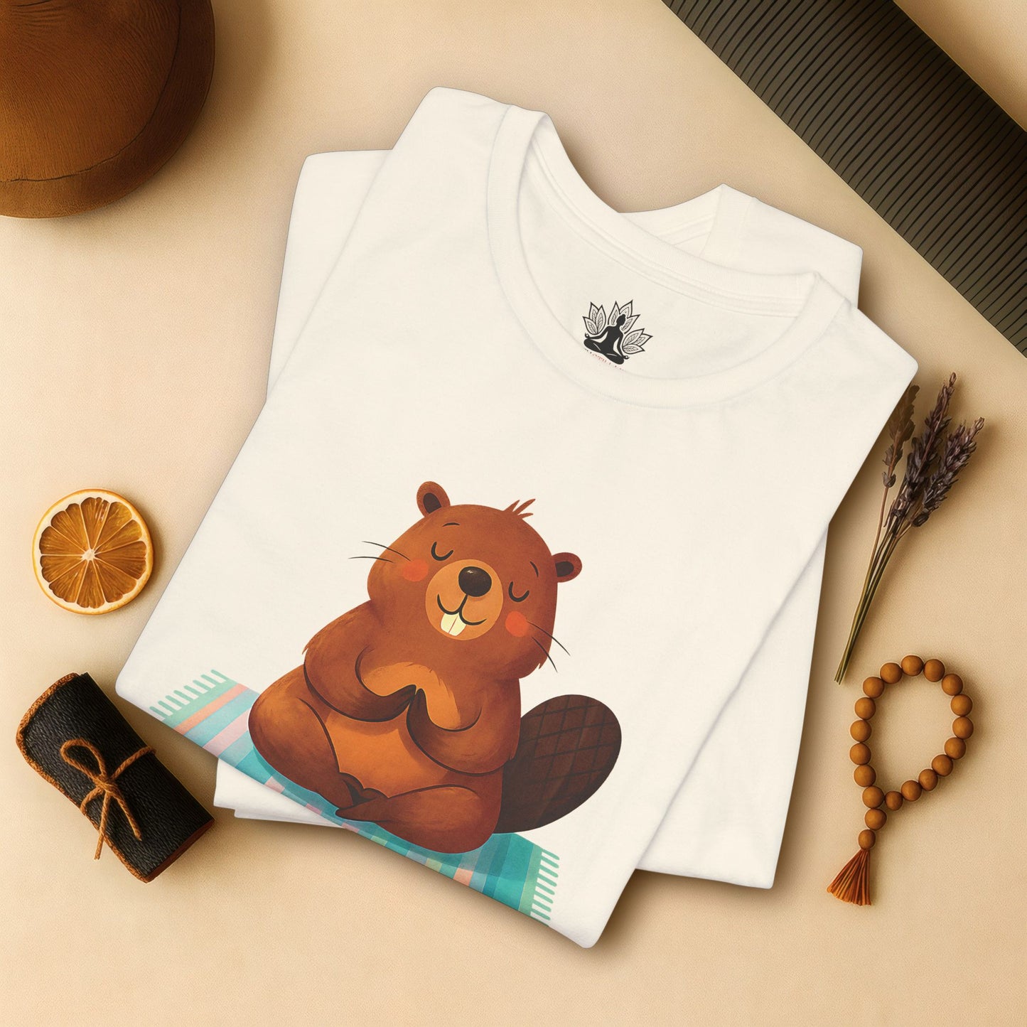 Namaste Beaver – Cute Yoga Tee