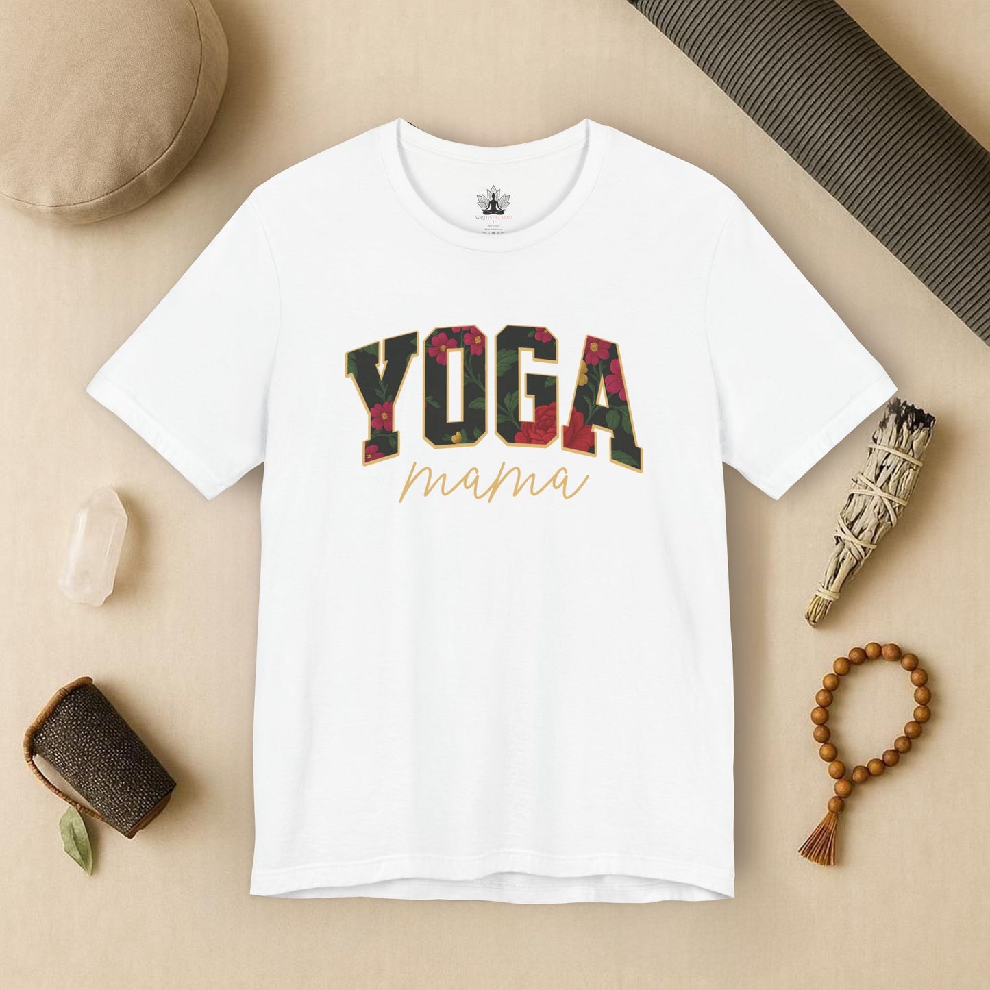 Floral Yoga Mama – Mindful Vintage Tee