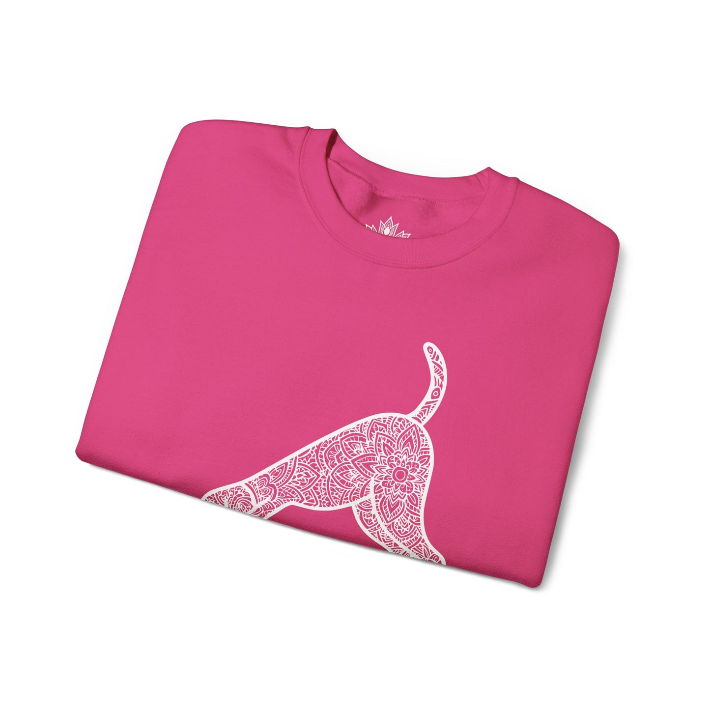 Sweat-shirt Downward Human - Mandala Dog