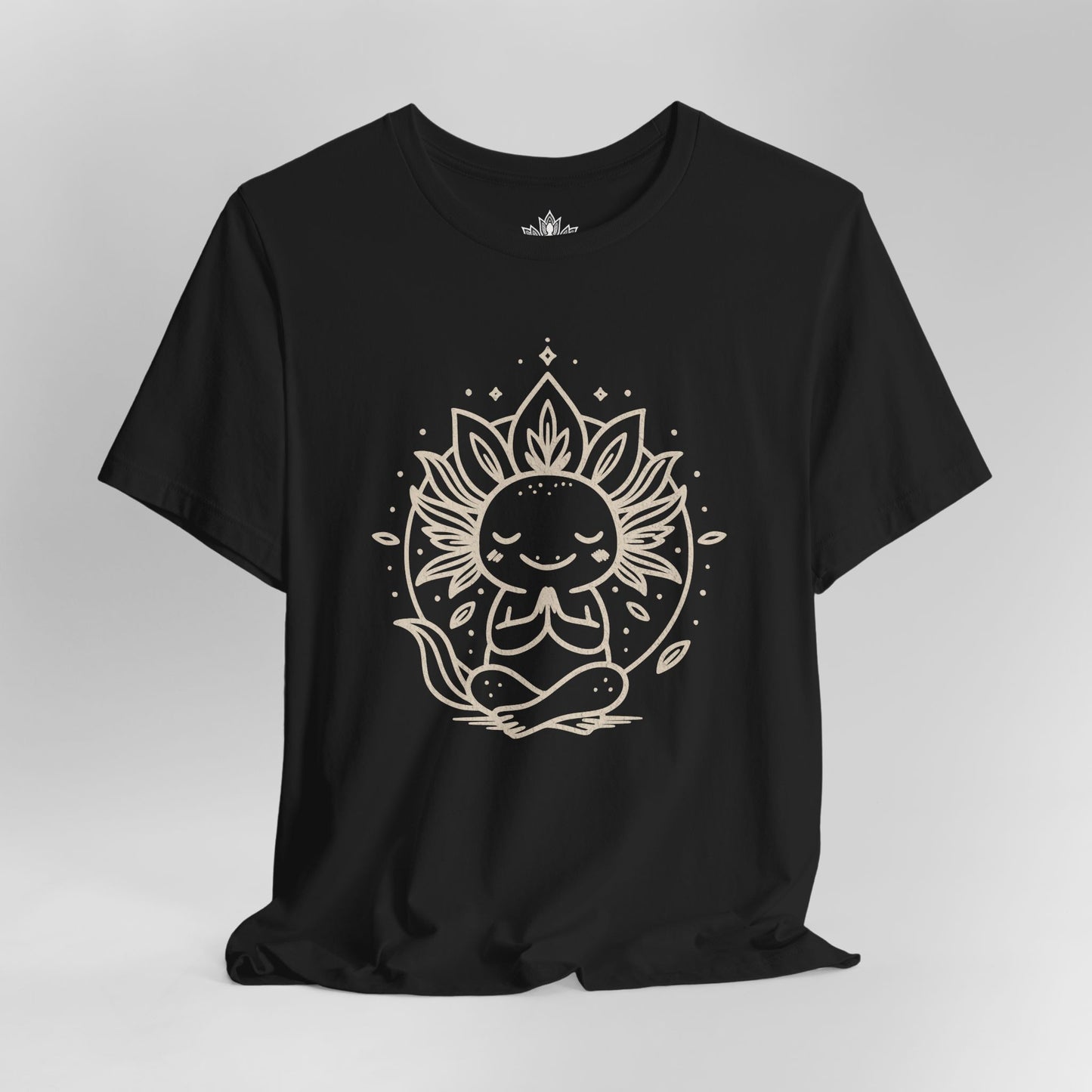 Meditating Axolotl – Yoga Meditation Tee
