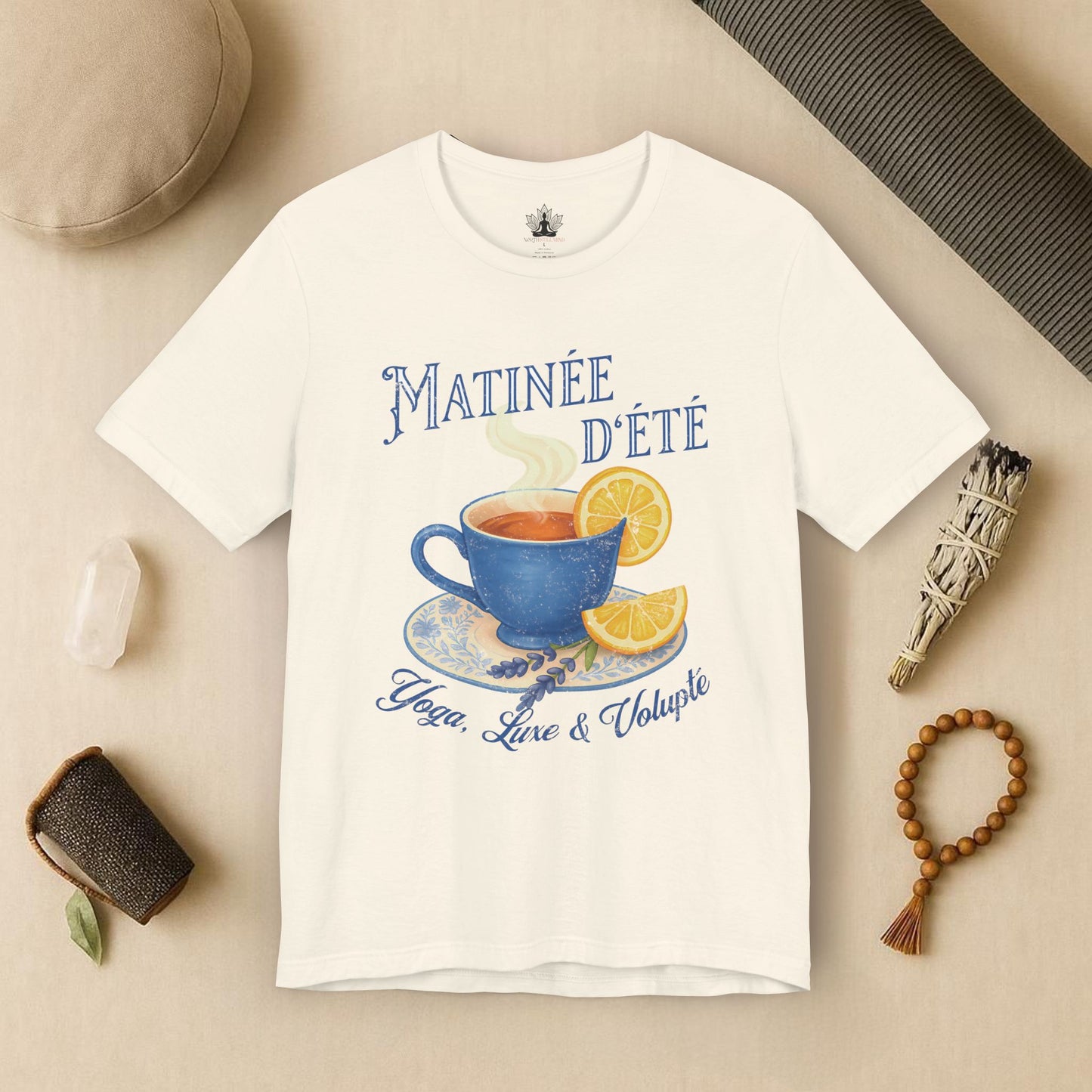 Matinée d’Été – French Chic Yoga Tee