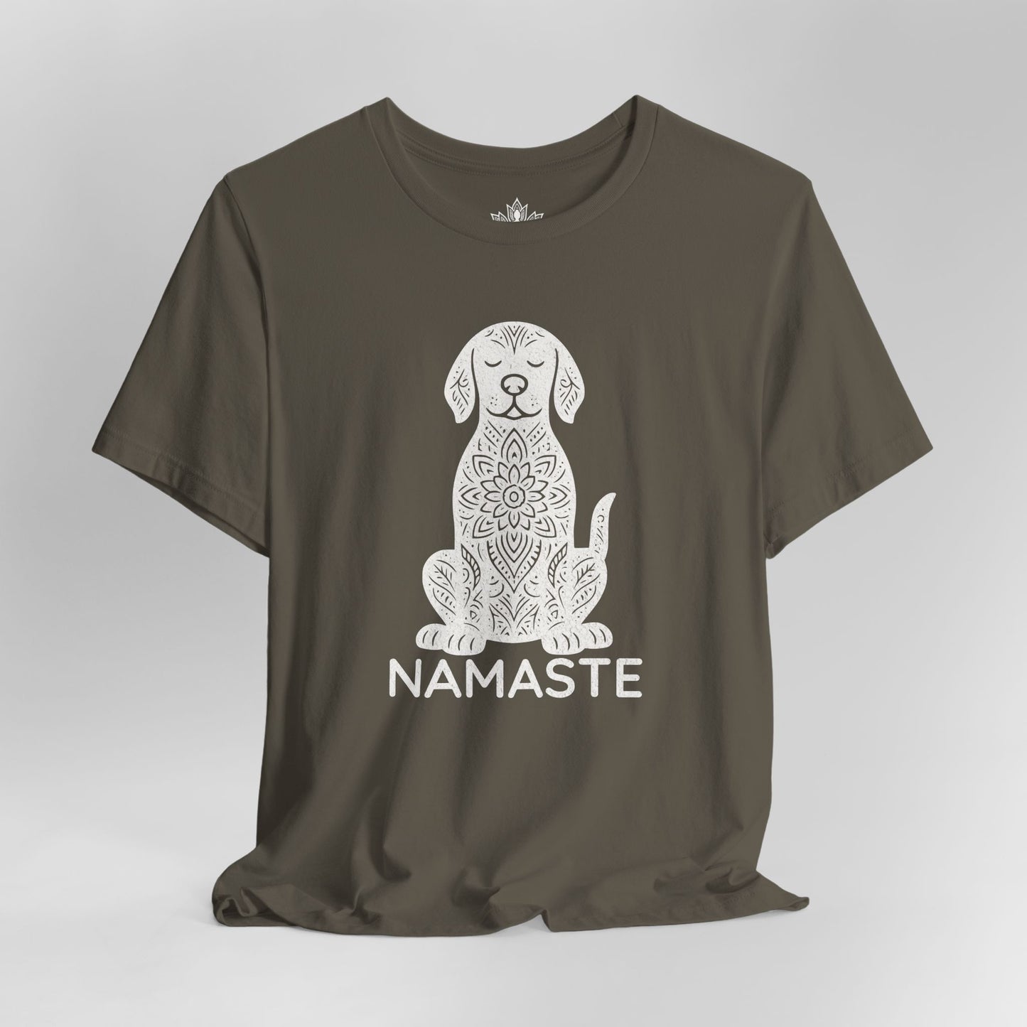 Calm Dog - Mandala Namaste Tee