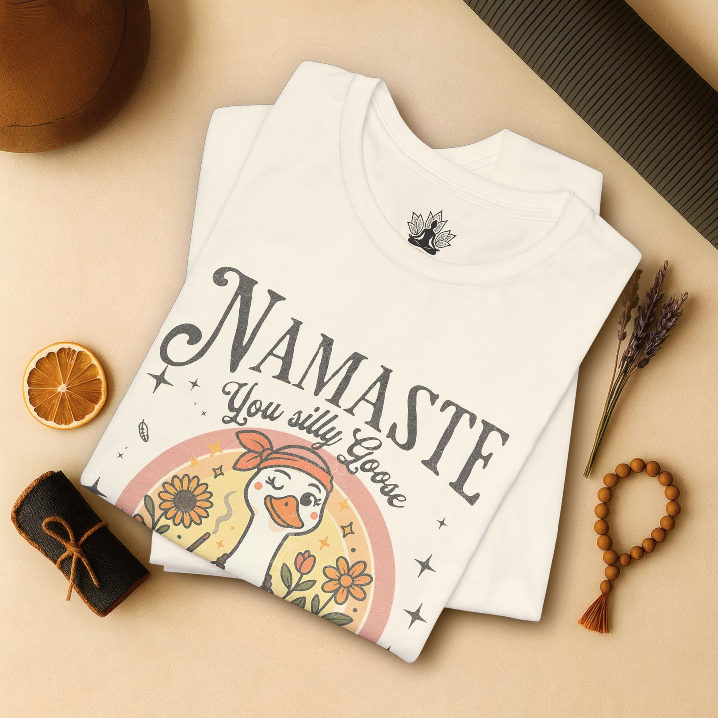 Namaste Silly Goose – Funny Yoga Tee