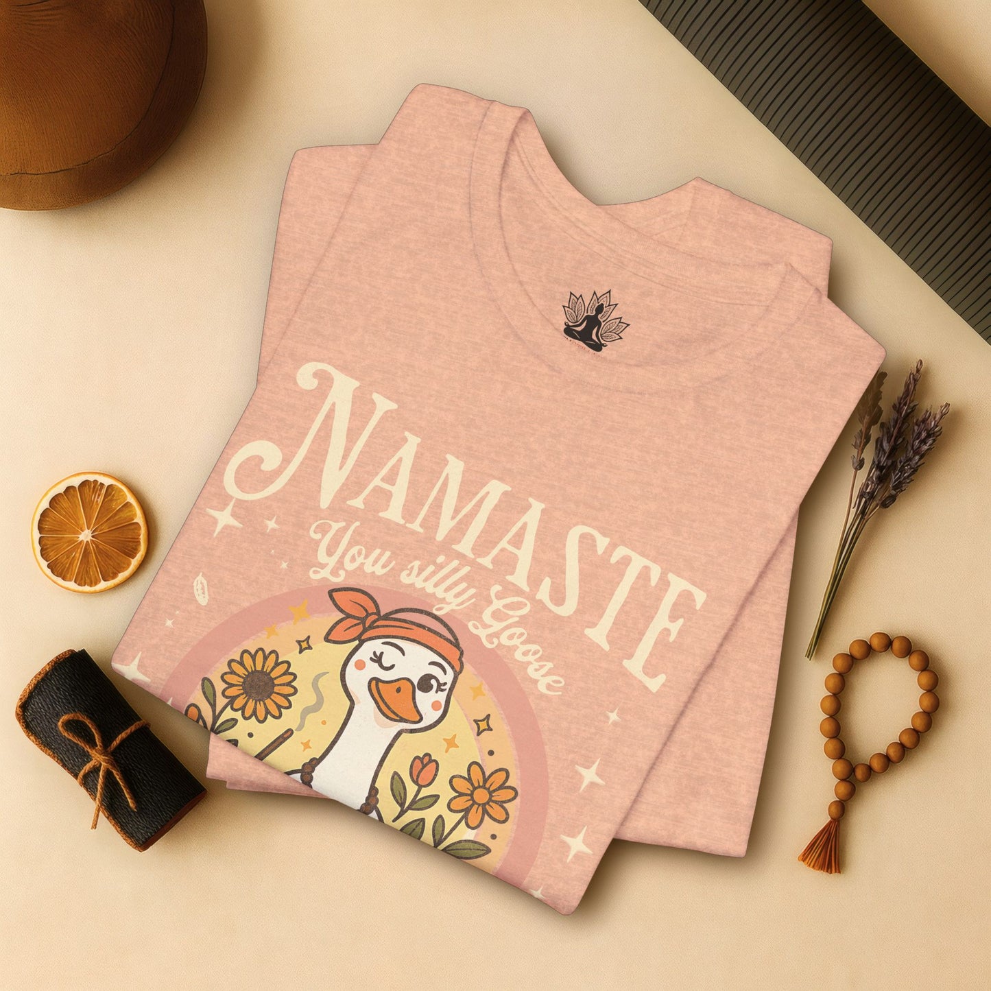 Namaste Silly Goose – Funny Yoga Tee