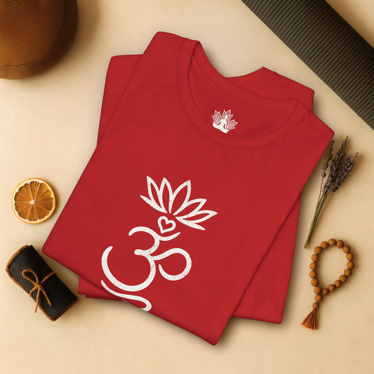 Sacred Harmony β Vintage Om Lotus Tee