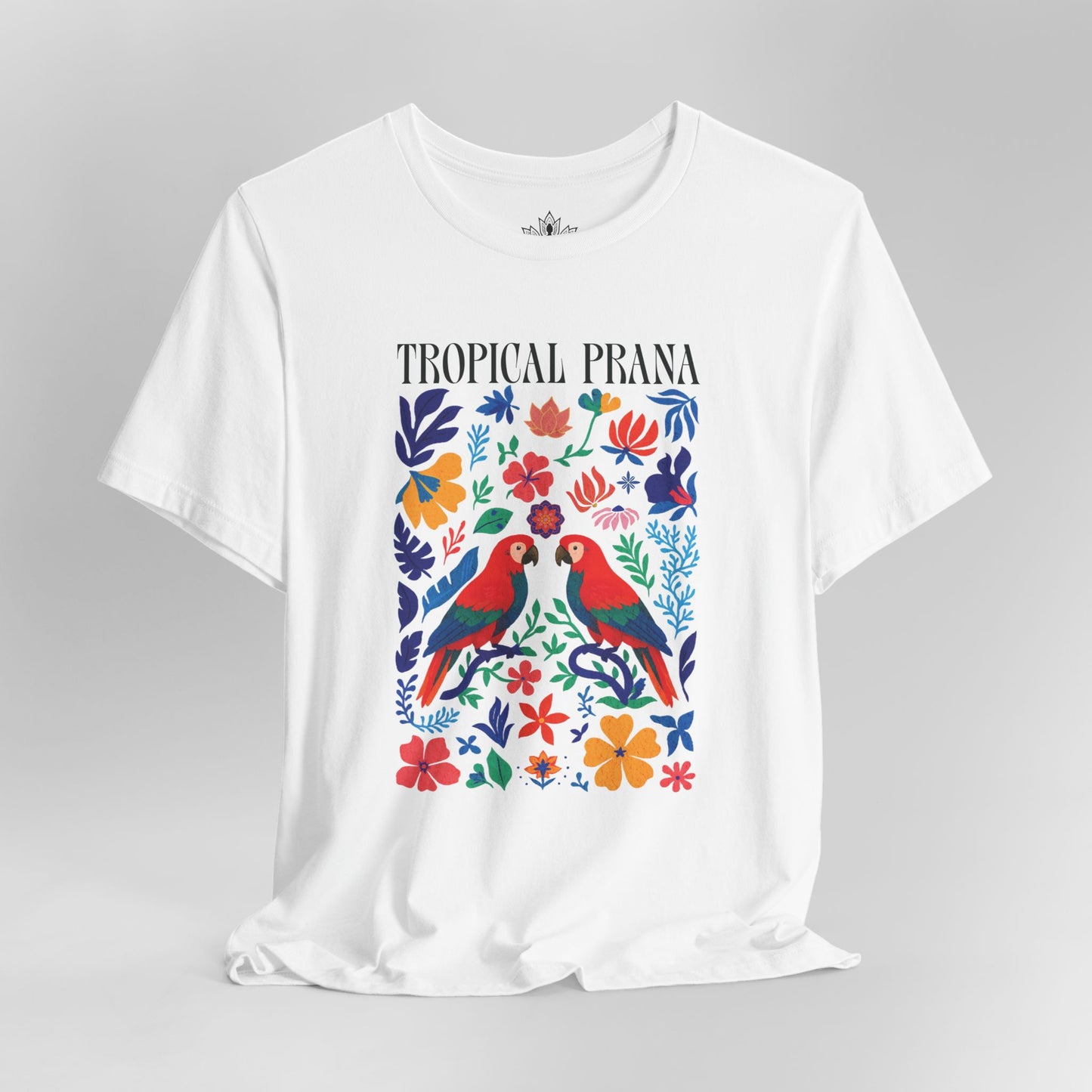 Tropical Prana – Colorful Yoga Tee