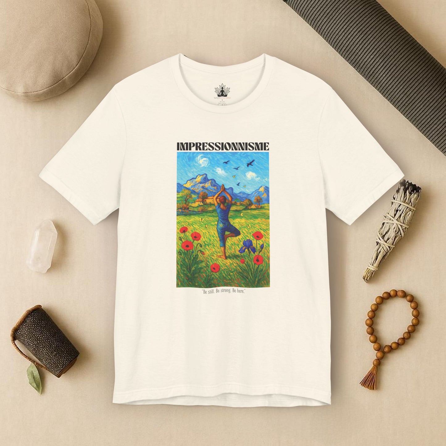 Yoga Warrior – Van Gogh Inspired Tee