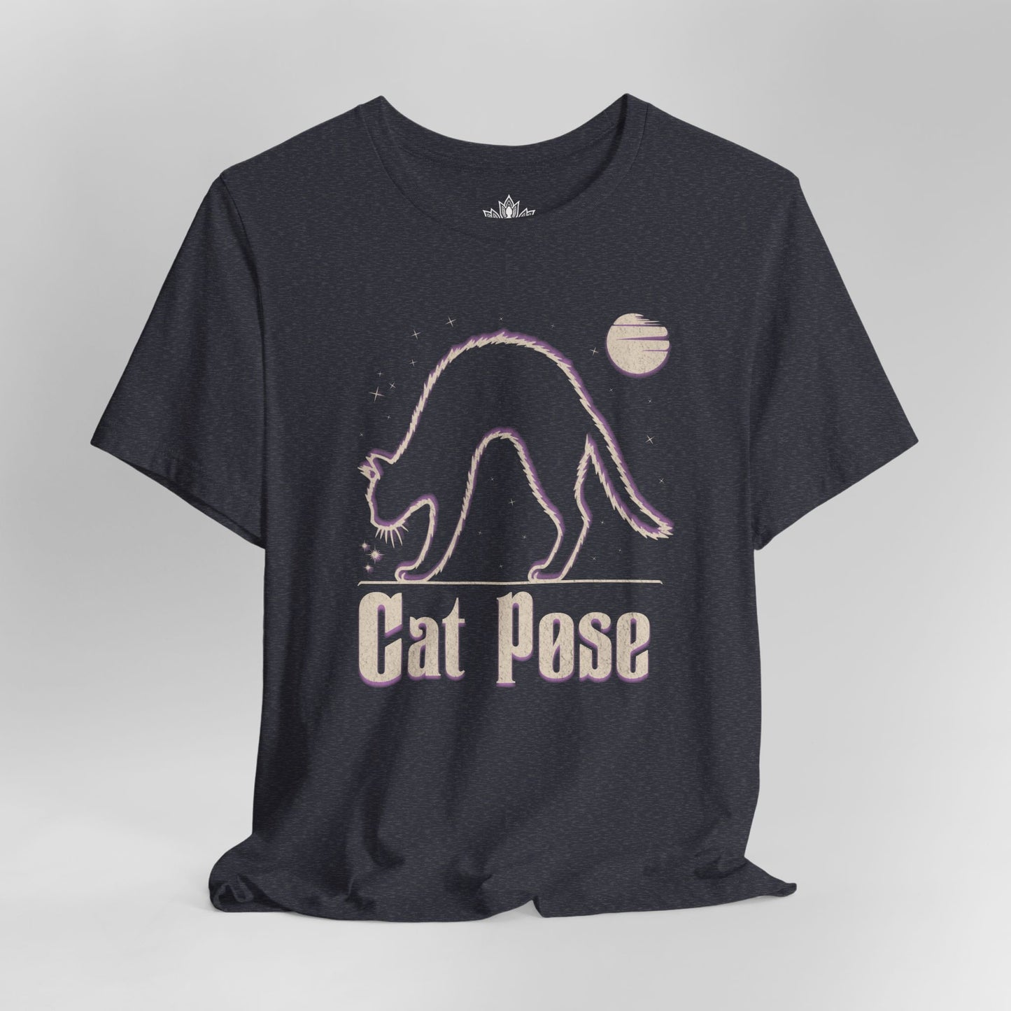 Cat Pose – Cosmic Stretch Tee