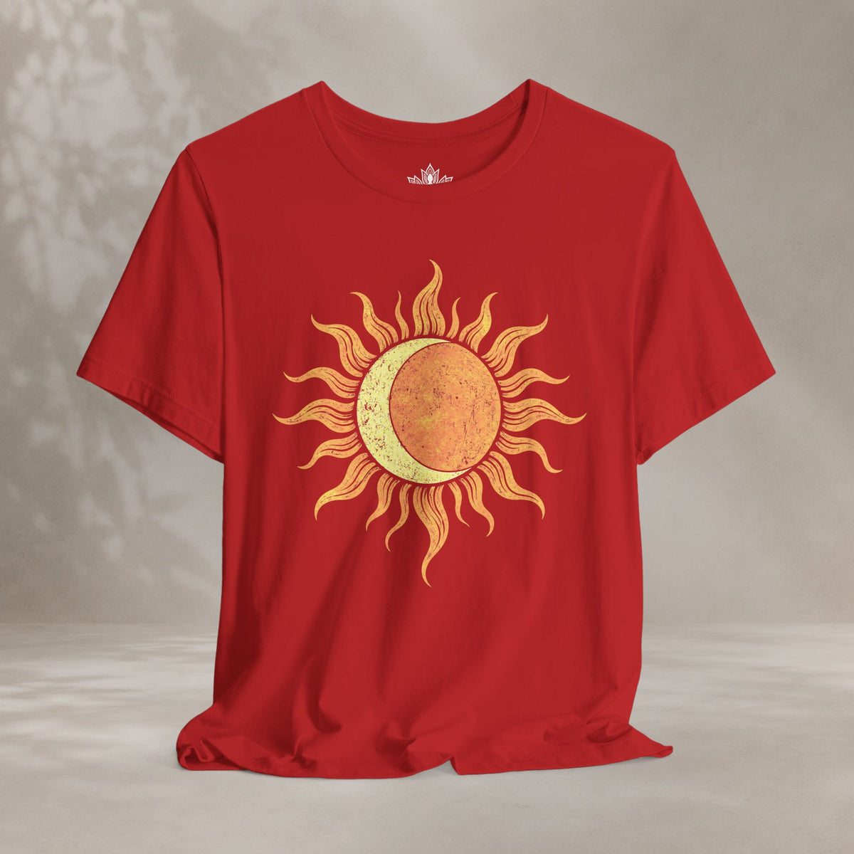 Celestial Balance Sun & Moon Boho Tee