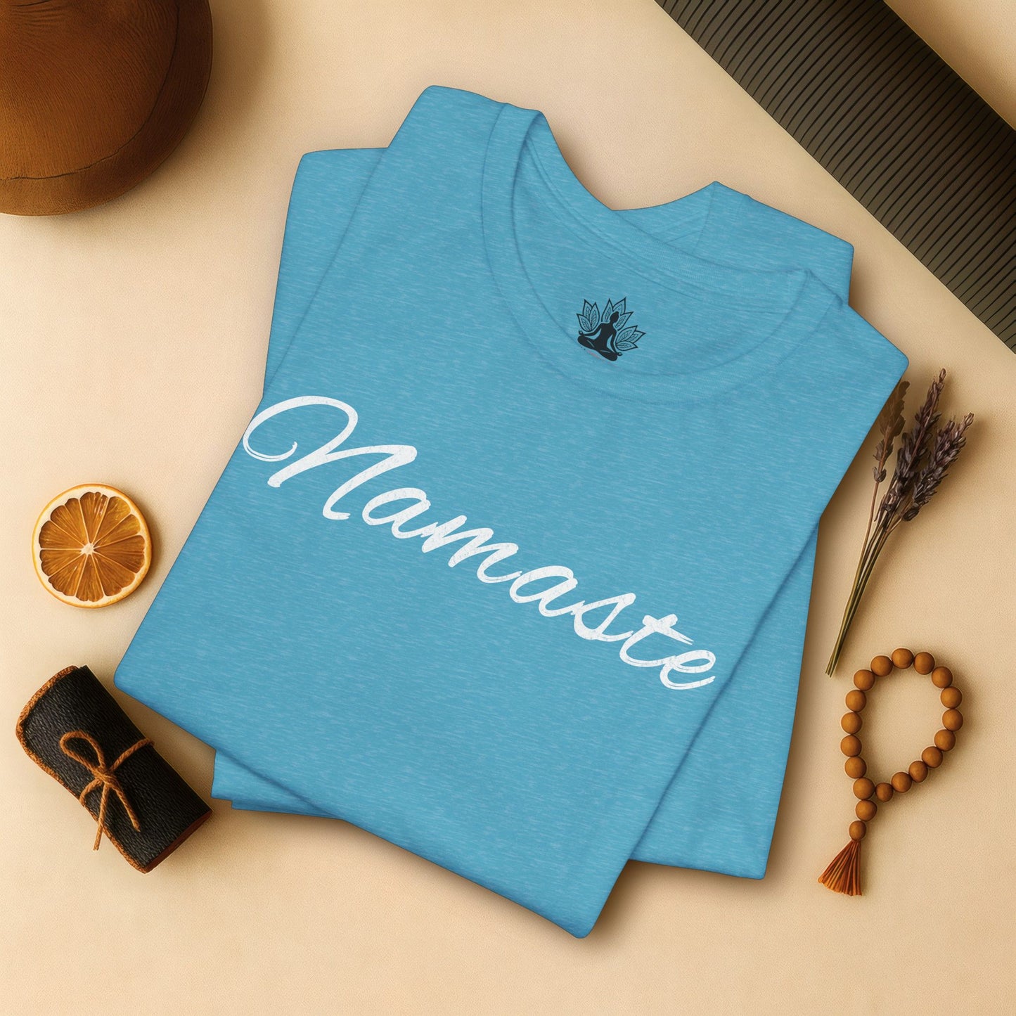 Namaste Luxe – Classic Yoga Minimalist Tee