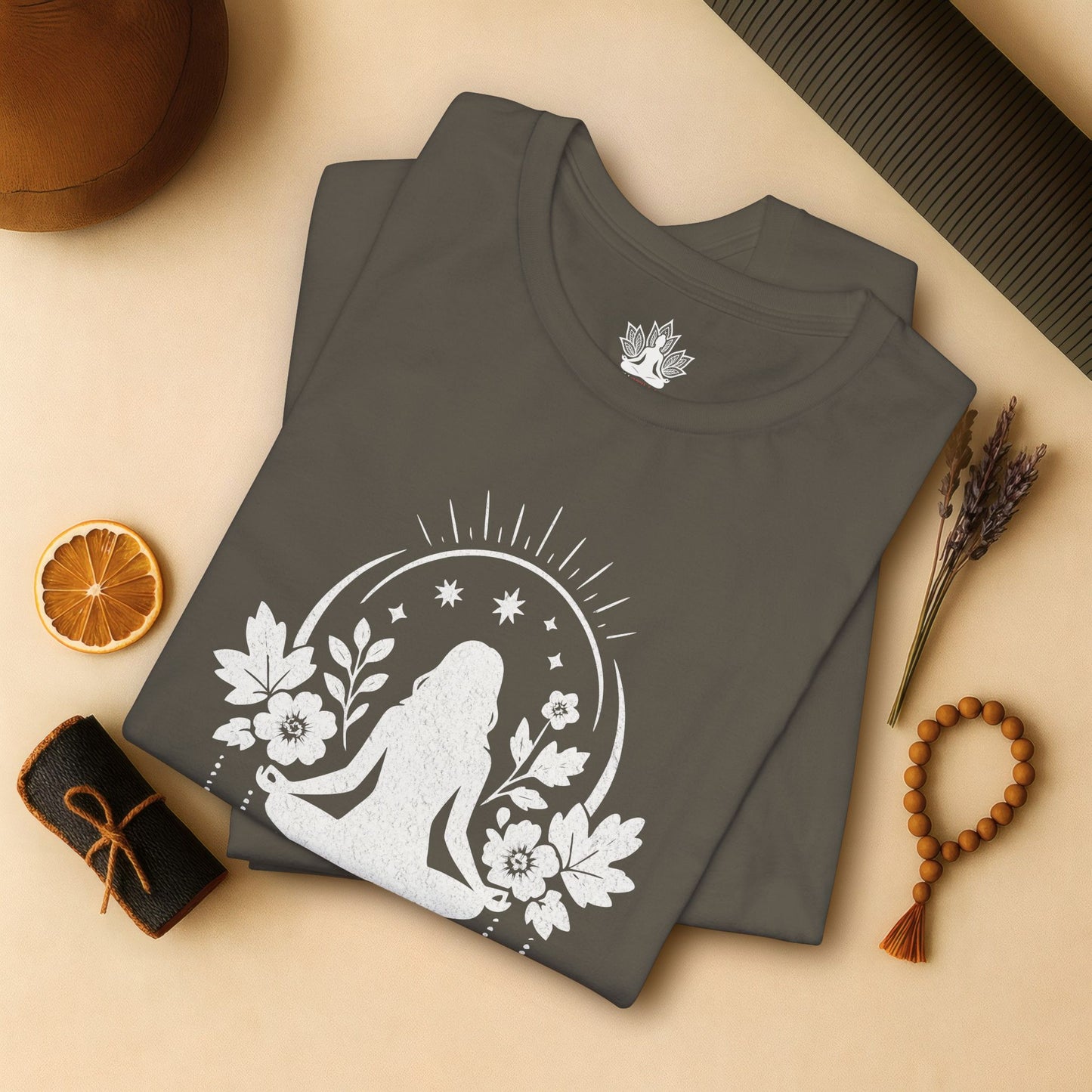 Mystic Meditation – Floral Dreamcatcher Tee