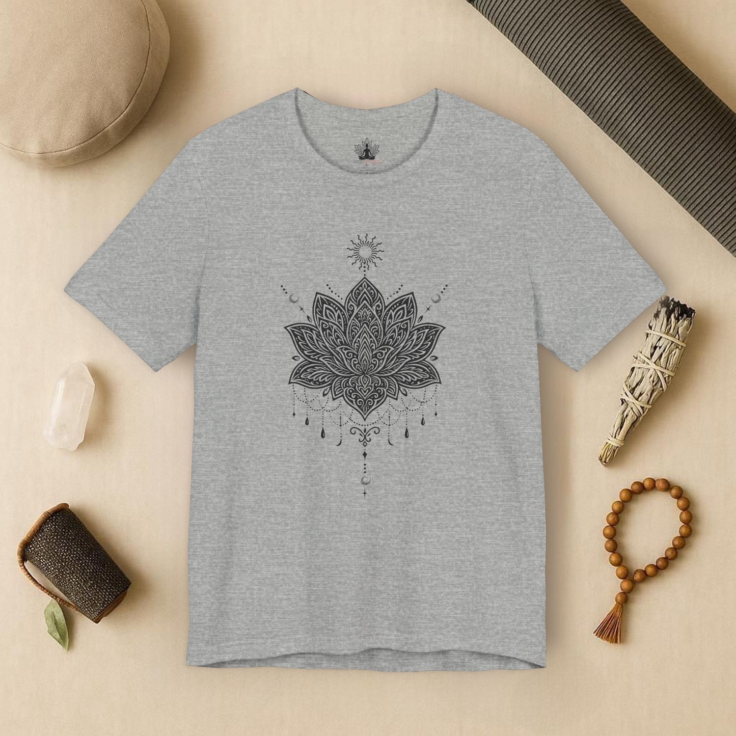 Celestial Lotus – Mystic Yoga Tee