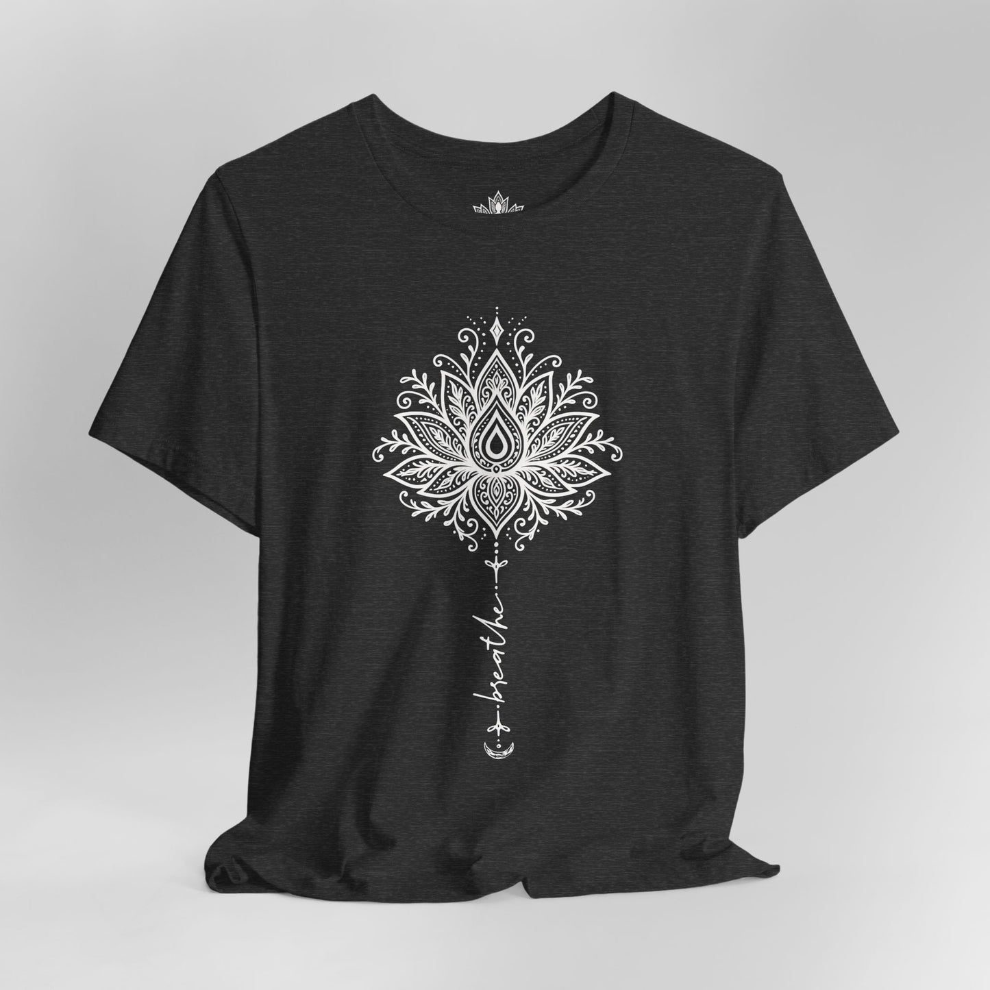 Breathe Lotus Mandala - Mindful Yoga Tee
