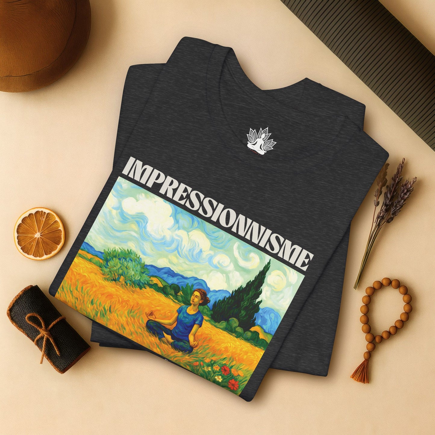 Meditative Stillness – Van Gogh Inspired Tee