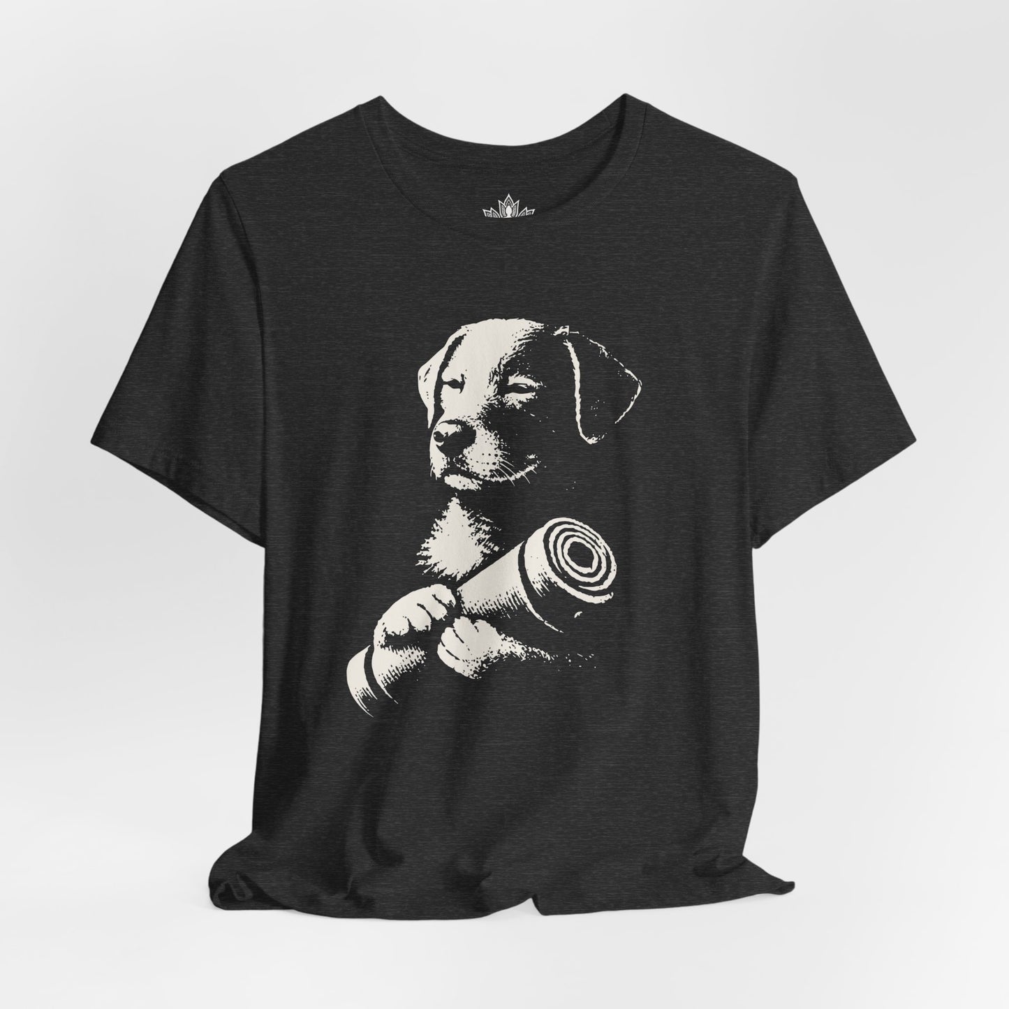 Mindful Dog Shadow Art Tee