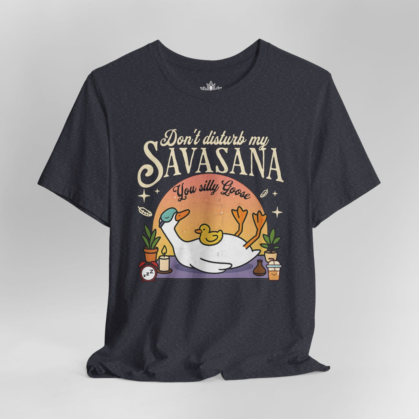 Silly Goose Savasana – Funny Yoga Tee