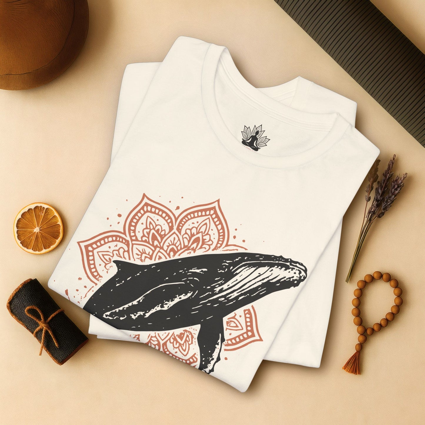 An Ocean Spirit – Humpback Whale Mandala Tee