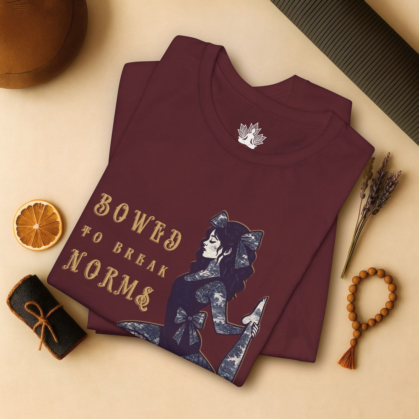 Bowed to Break Norms – Dark Coquette Tee