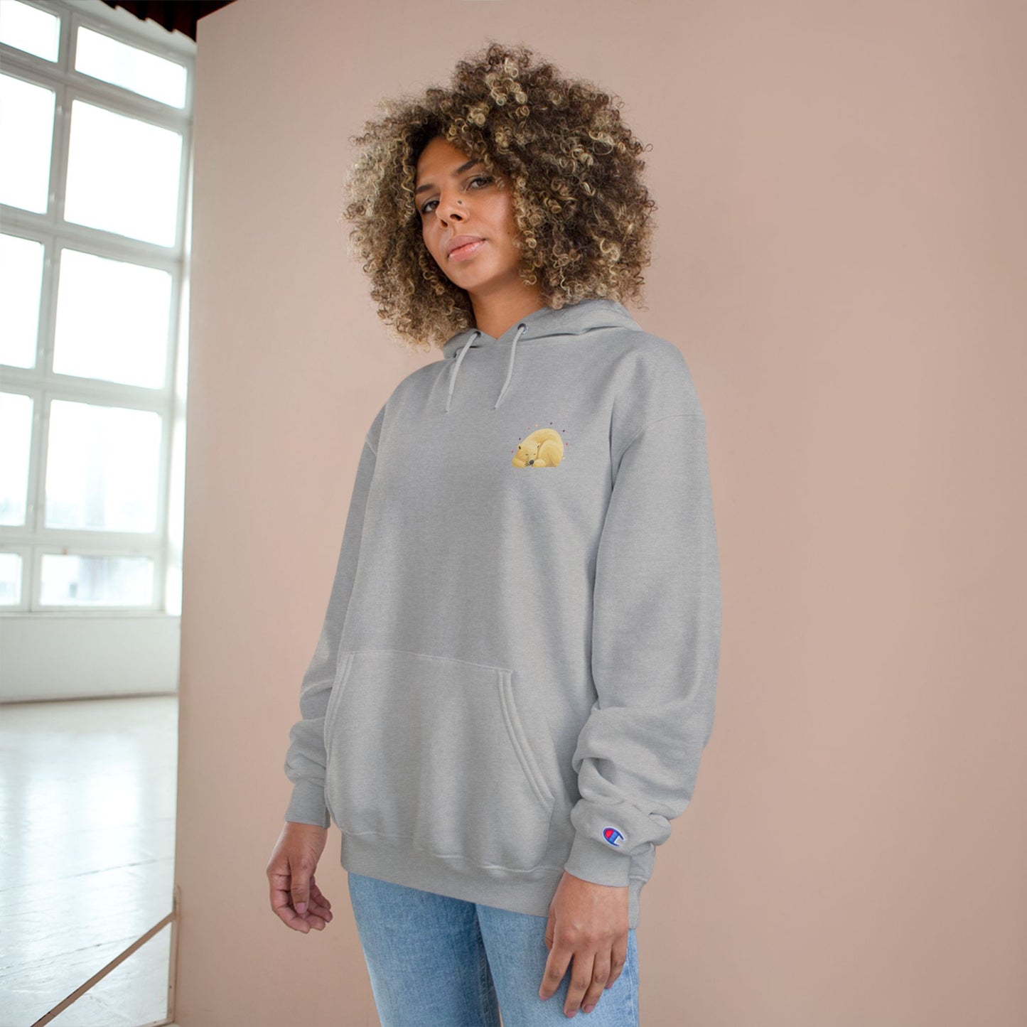Hoodie Champion – Namastay Cozy (Back Print Edition)
