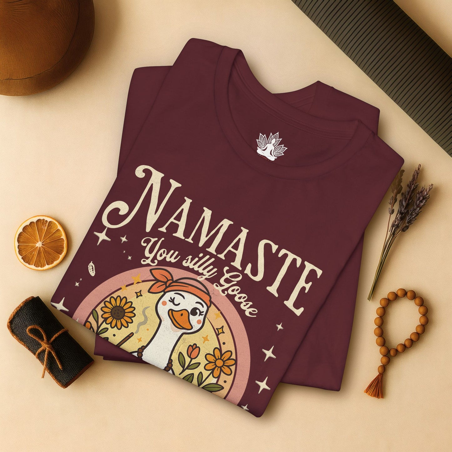 Namaste Silly Goose – Funny Yoga Tee