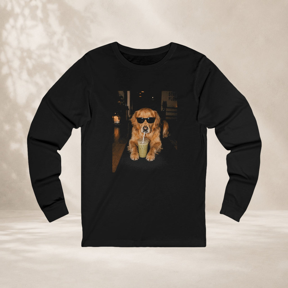 Yogi Dog With Swag Long Sleeve Tee