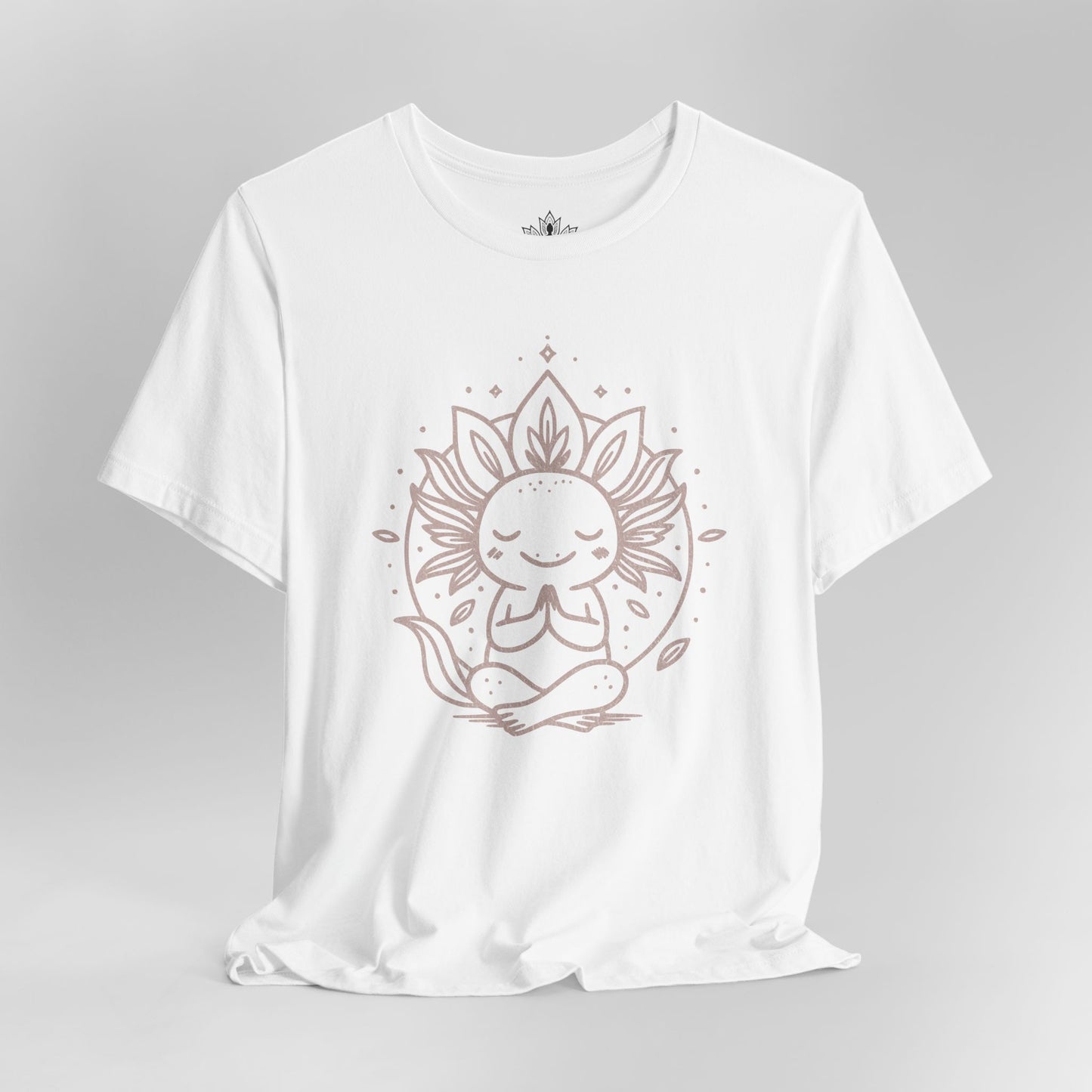 Meditating Axolotl – Yoga Meditation Tee