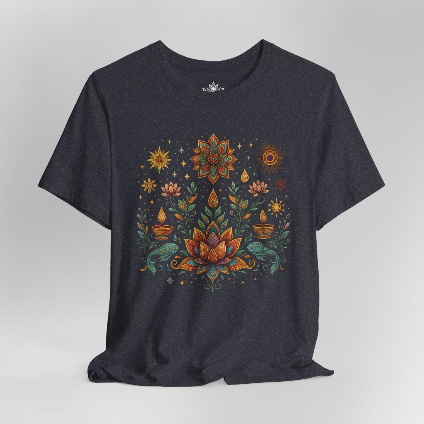 Mystic Lotus Bloom - Spiritual Energy Tee