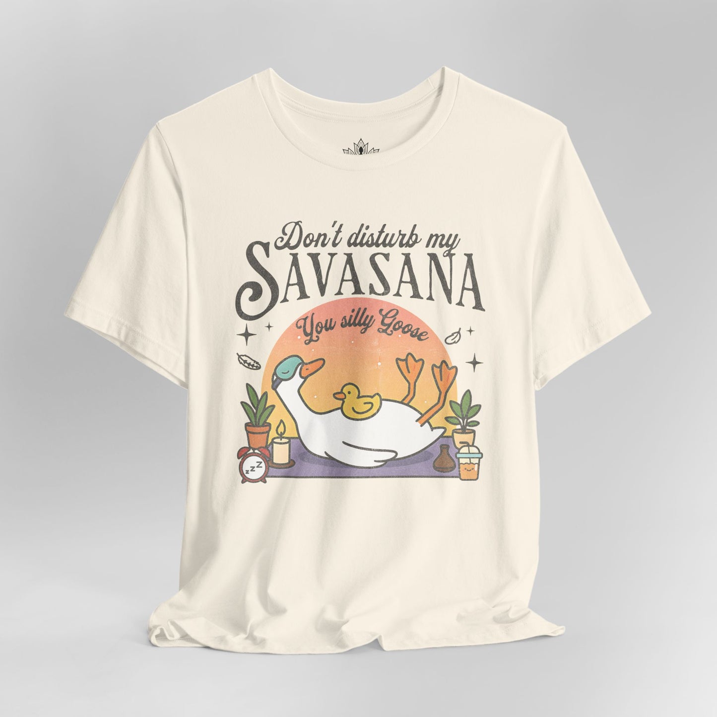 Silly Goose Savasana – Funny Yoga Tee