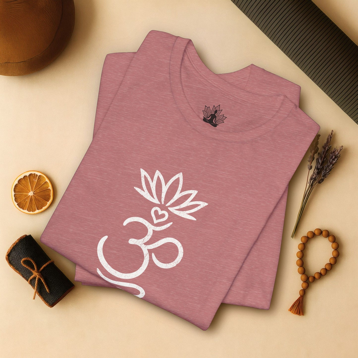 Sacred Harmony – Vintage Om Lotus Tee