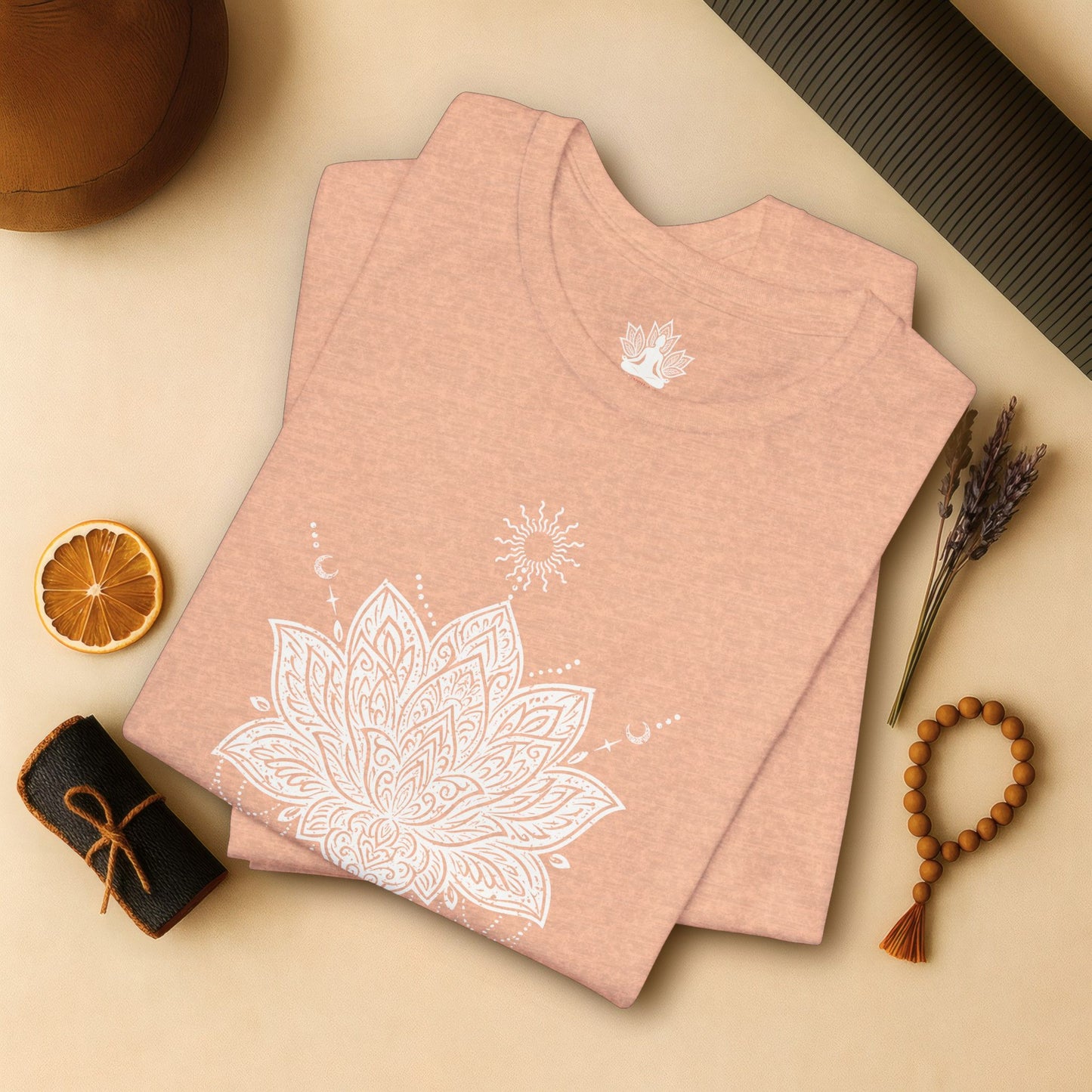 Celestial Lotus – Mystic Yoga Tee