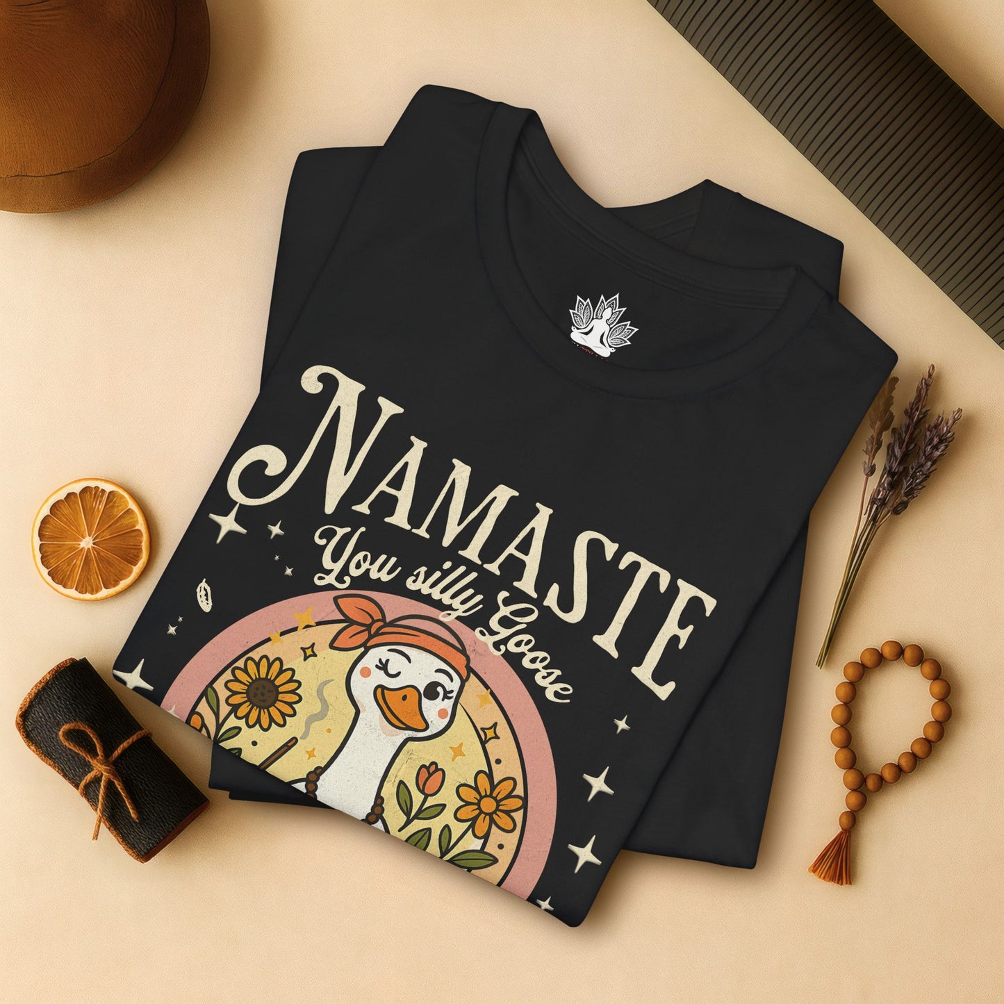 Namaste Silly Goose – Funny Yoga Tee